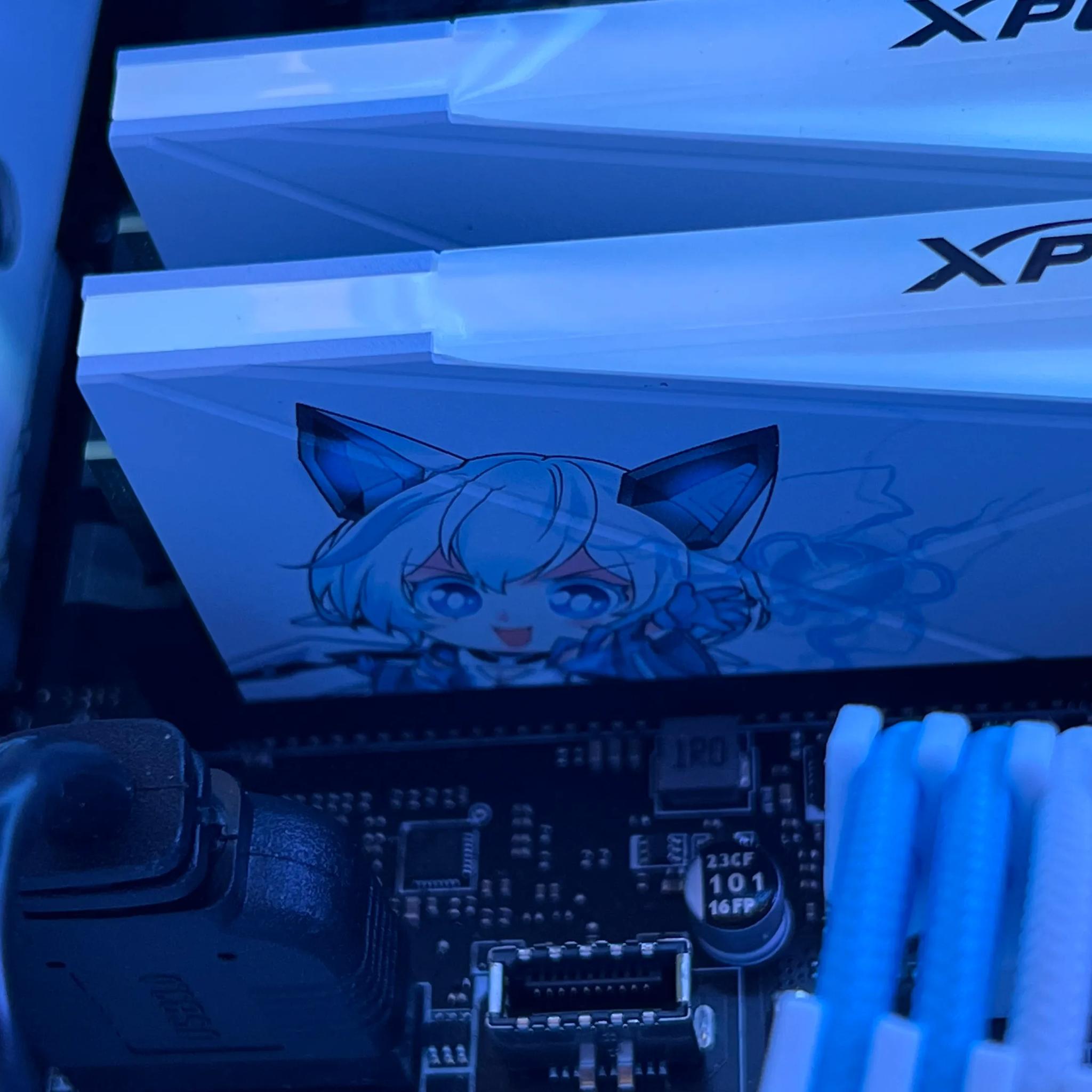 🤍💙 YESTON Sakura Build | i5-12400 | Radeon RX 6700XT 💙🤍