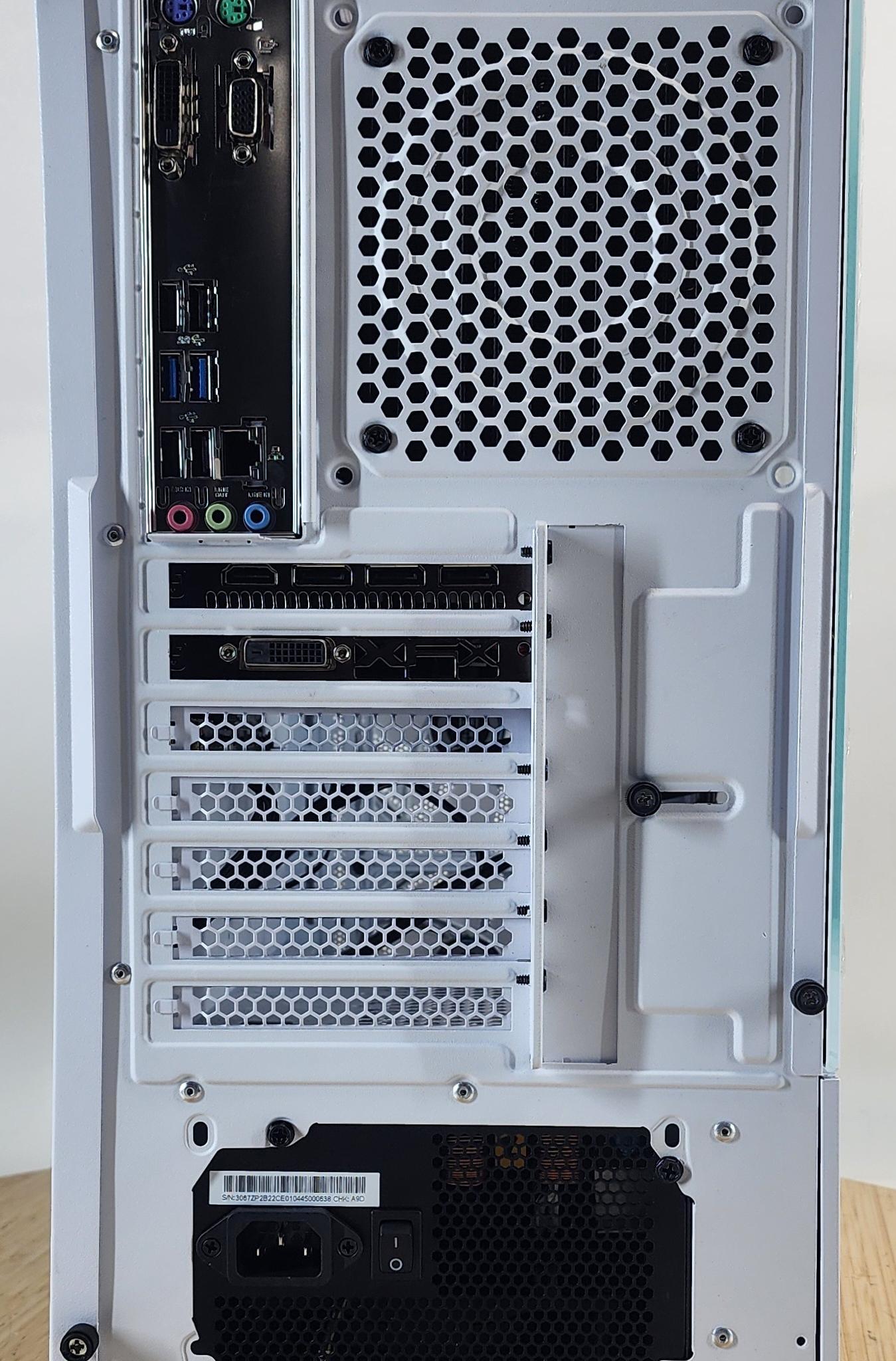 Gaming PC i3-10105F 8GB RAM 128GB SSD + 500GB HDD RX 570 8GB Windows 11 Computer