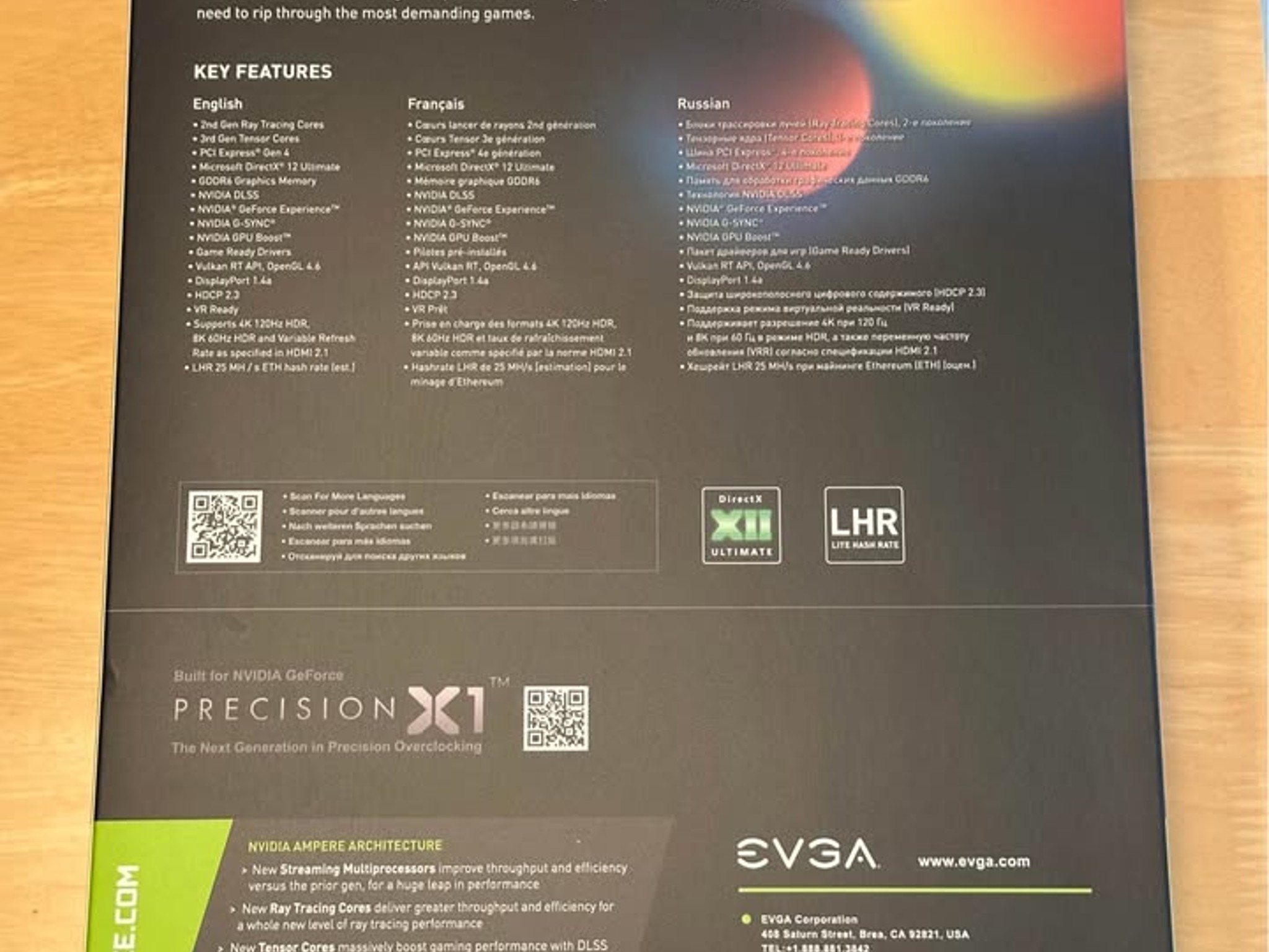 Like New EVGA RTX 3070 FTW3 Ultra 8 GB with original box