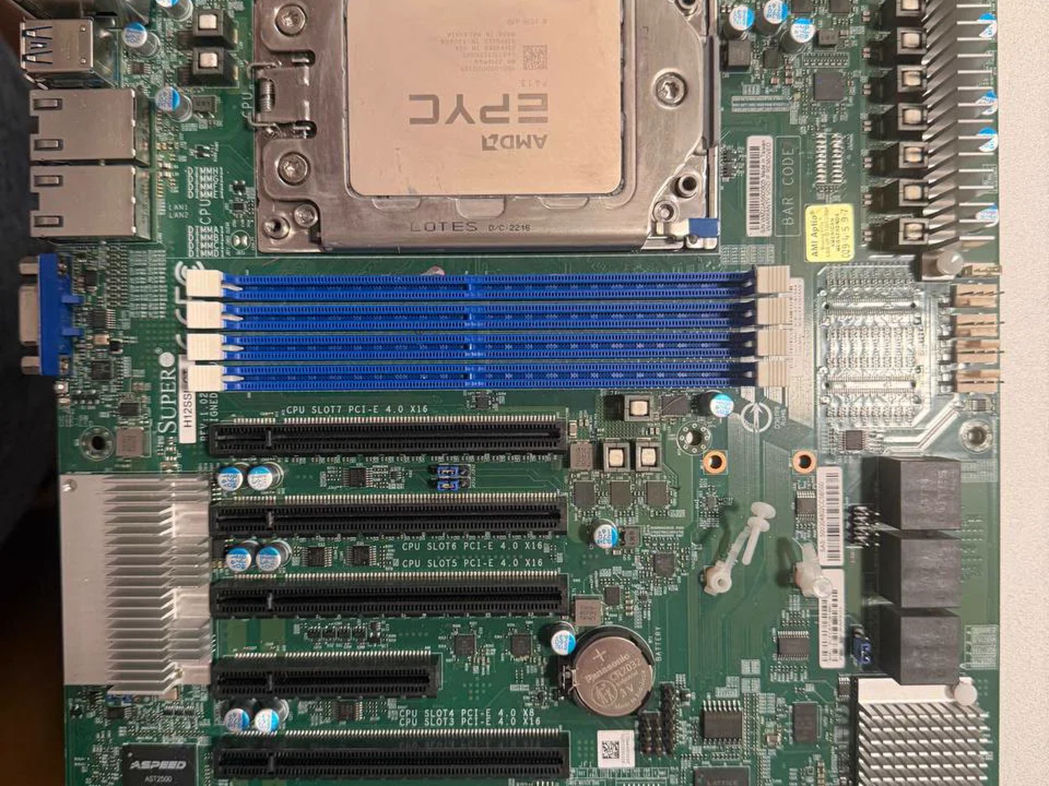 AMD EPYC 7413 + Supermicro H12SSL-CT Bundle