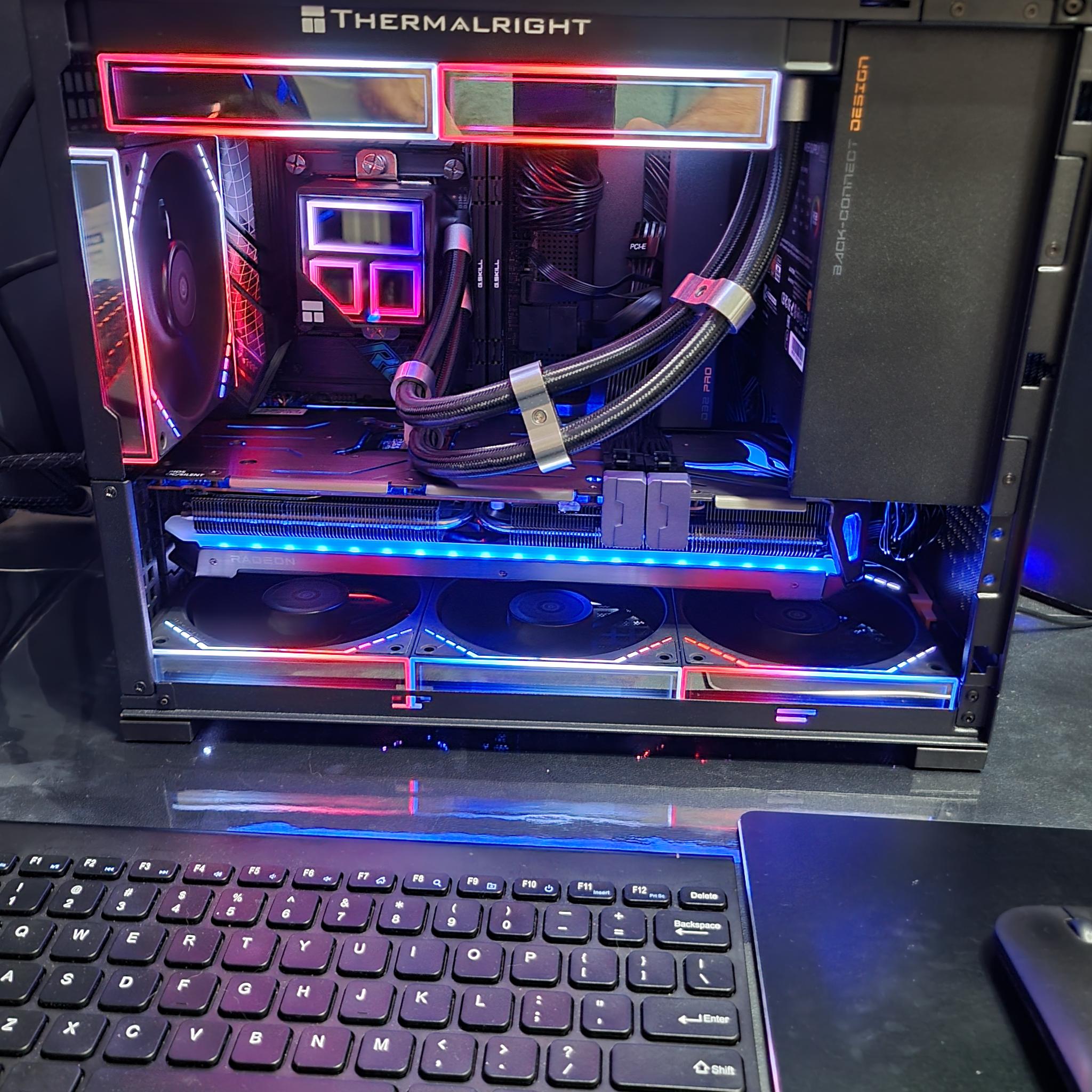 🔥 i7‑14700K • RX 7800 XT Red Devil • 32GB DDR5 • 2TB Gen4 NVMe • Ultra‑Quiet Performance 🚀