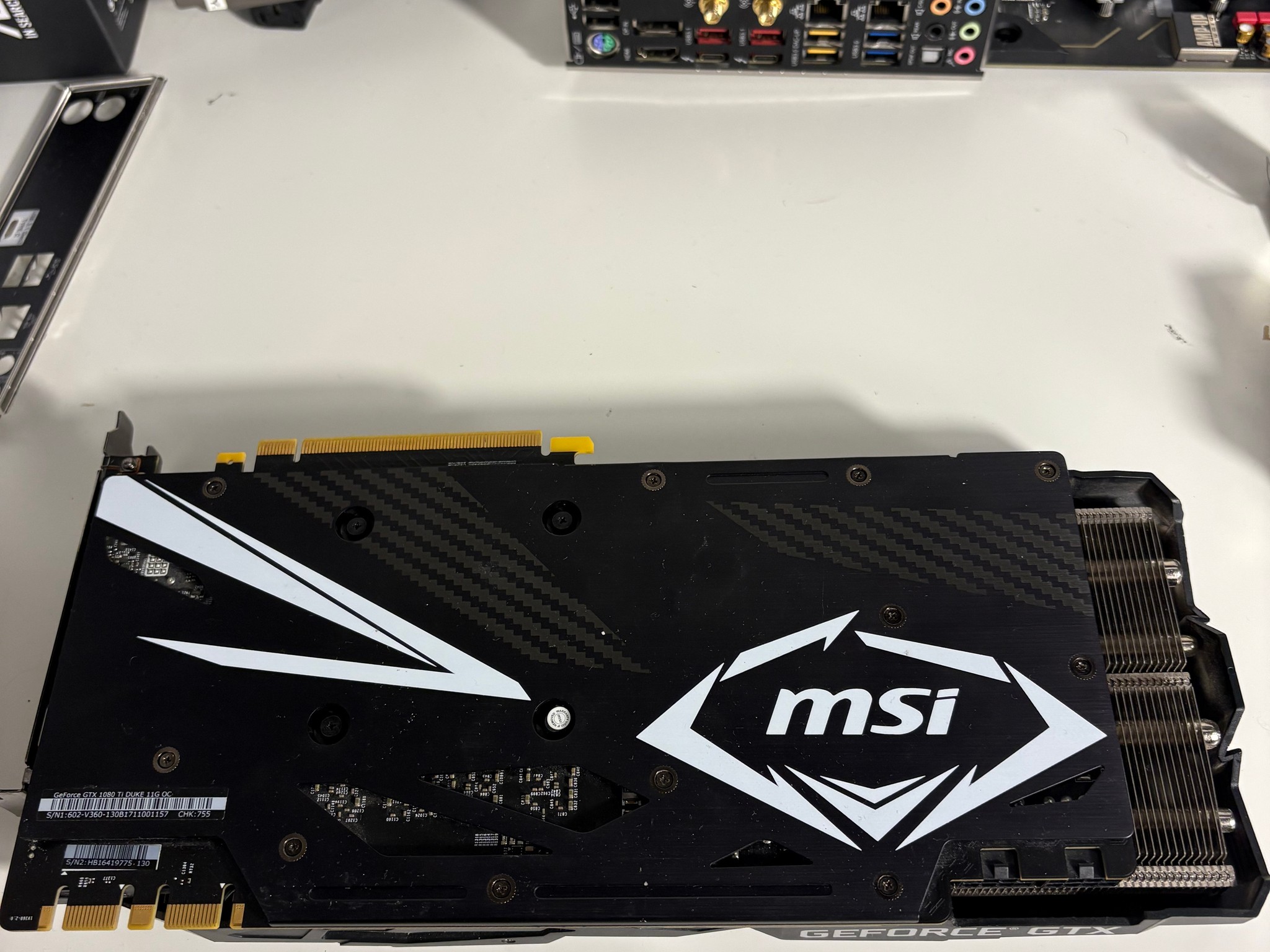 MSI Duke GTX 1080 Ti 11GB GDDR5X