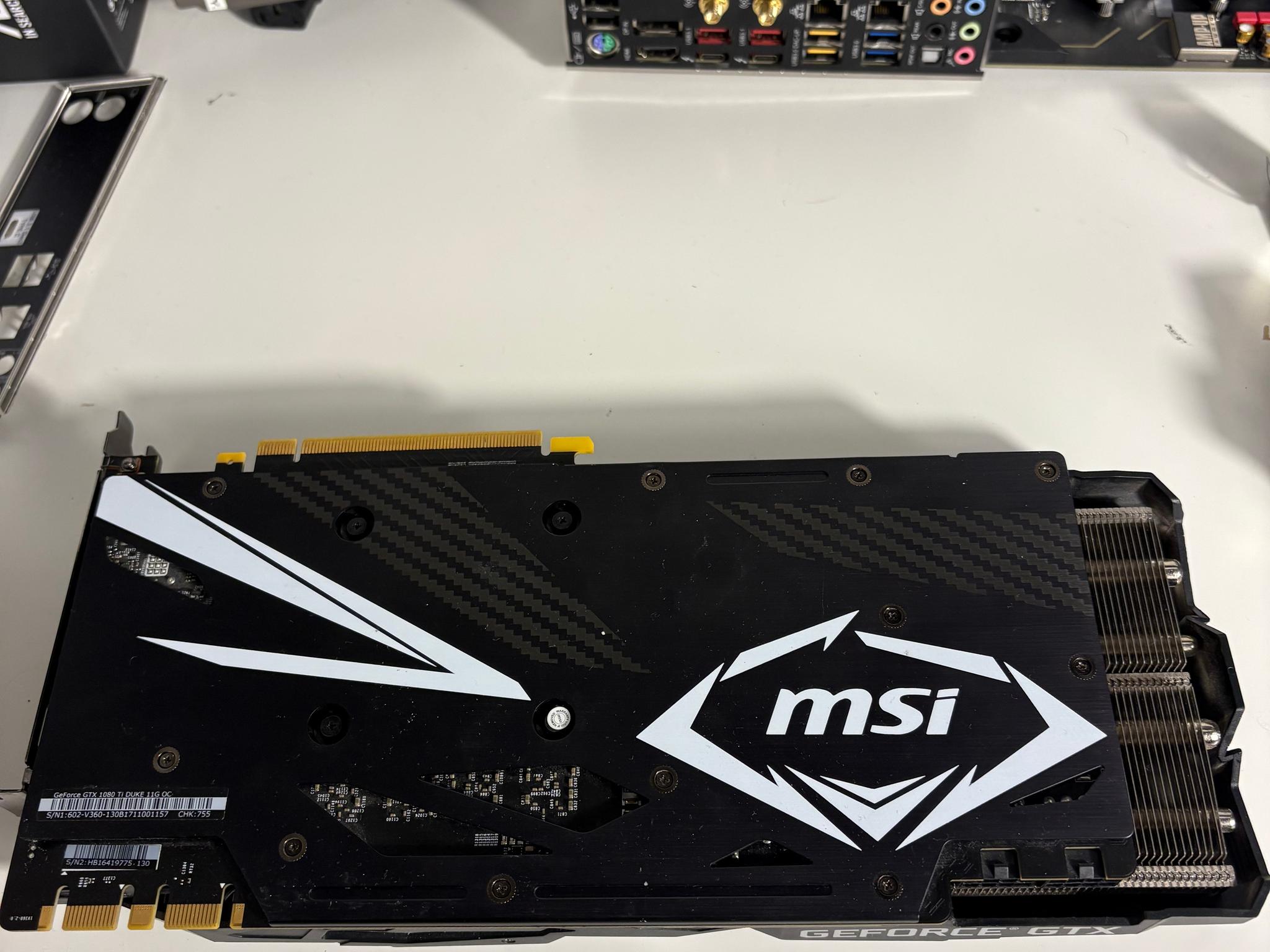 MSI Duke GTX 1080 Ti 11GB GDDR5X