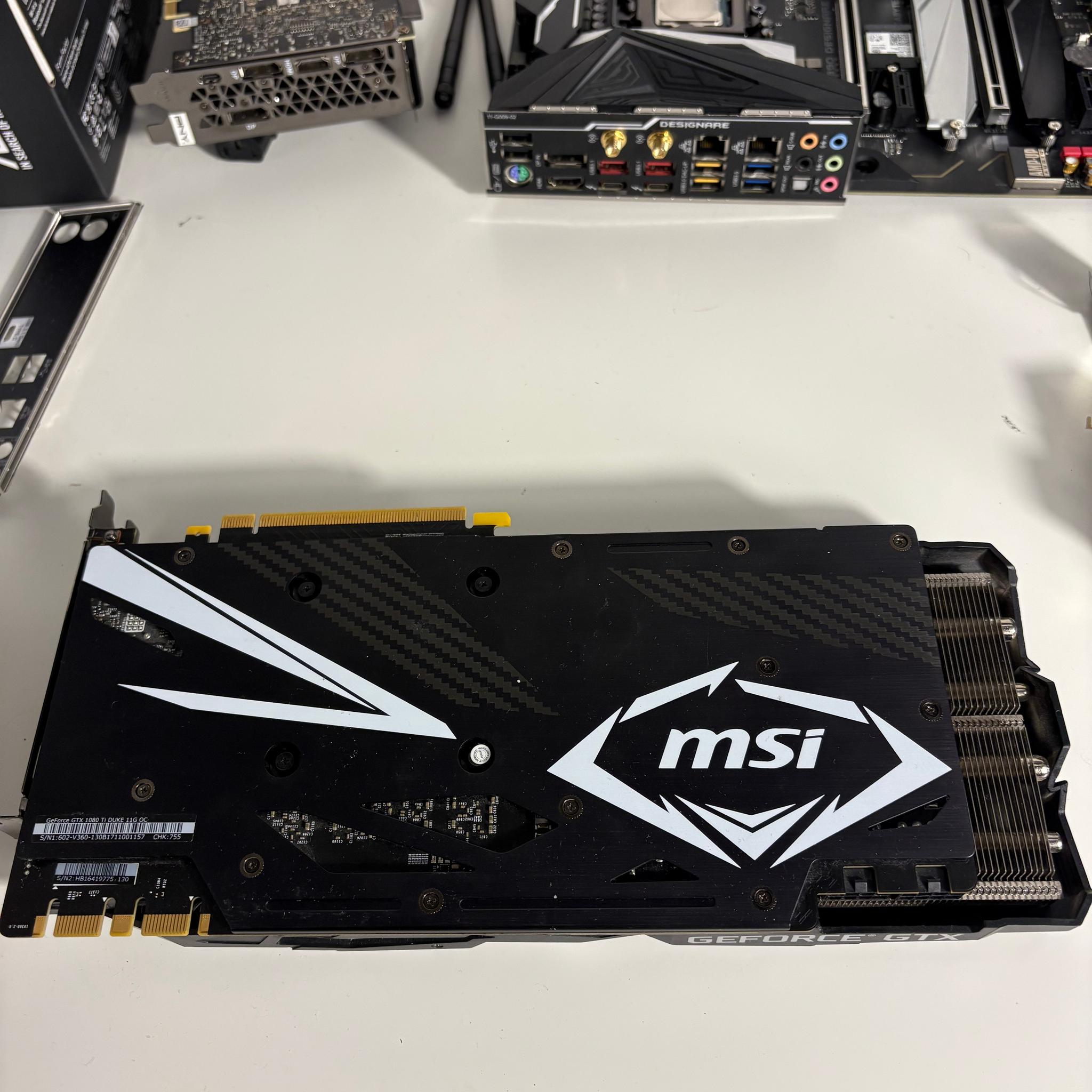 MSI Duke GTX 1080 Ti 11GB GDDR5X