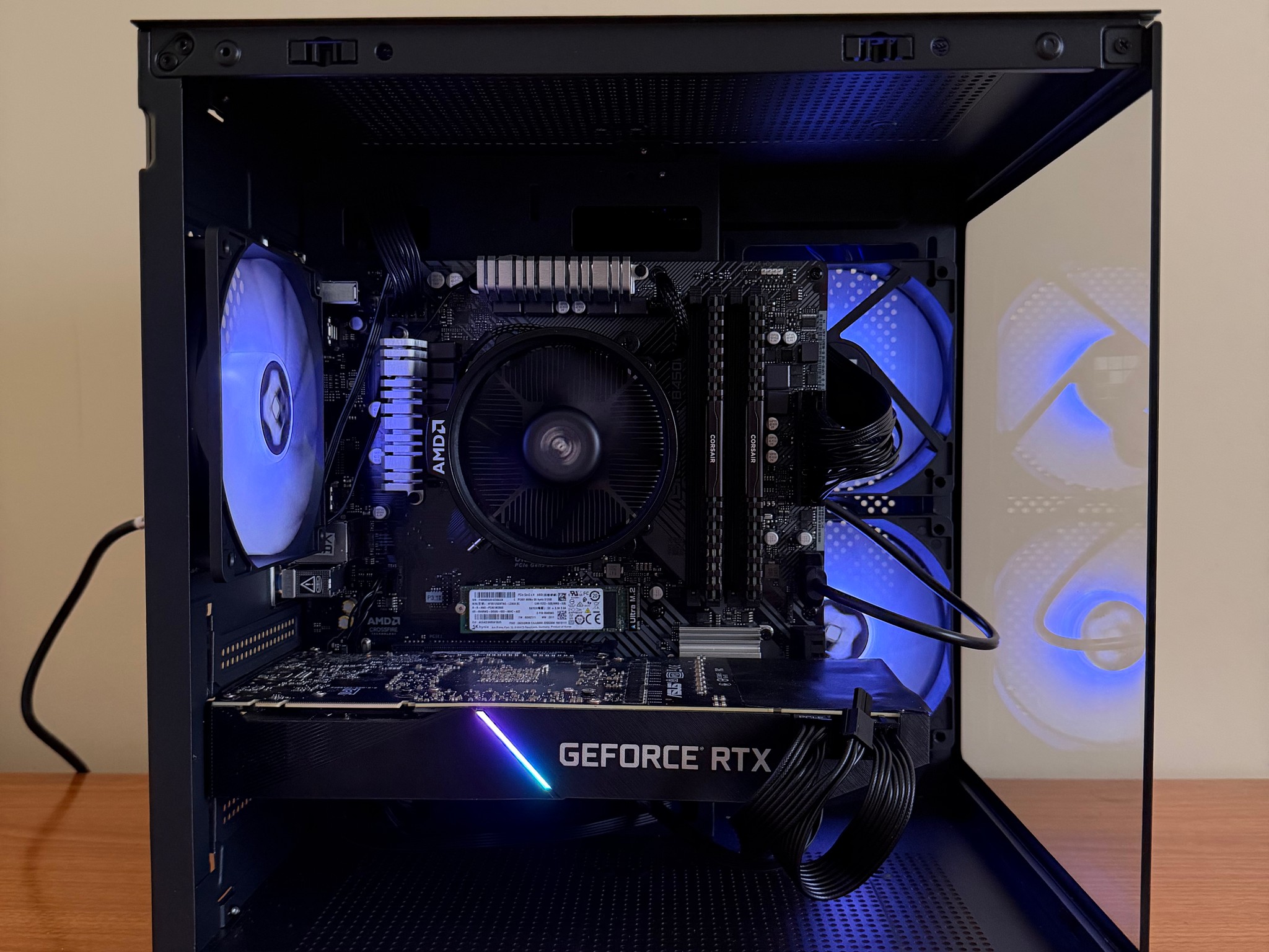 Black Gaming PC RTX 2070 Super | Ryzen 5 | RGB | Ready to Play