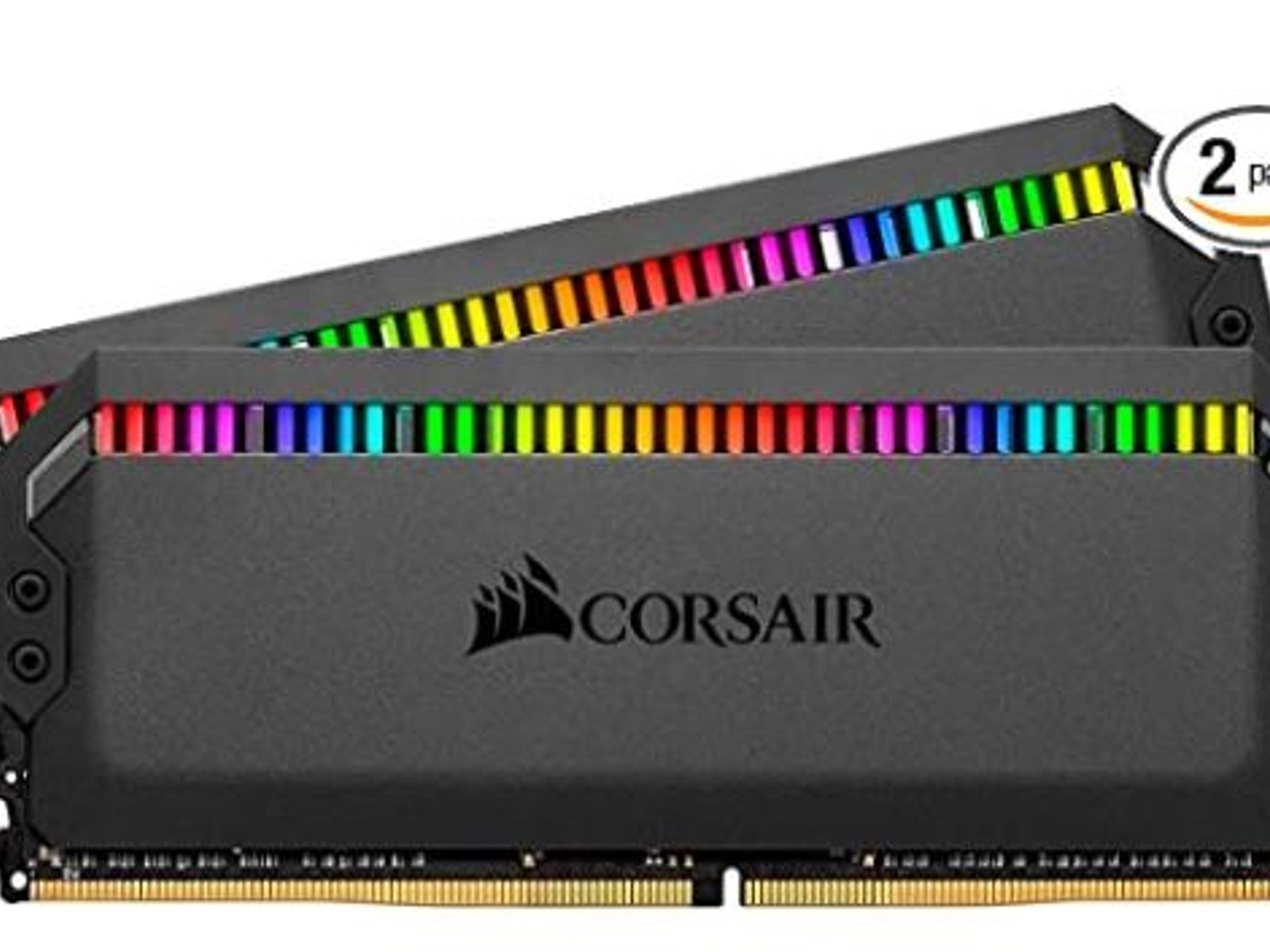 CORSAIR DOMINATOR PLATINUM RGB 16GB (2x8GB) DDR4 3600 (PC4-28800) C18 1.35V