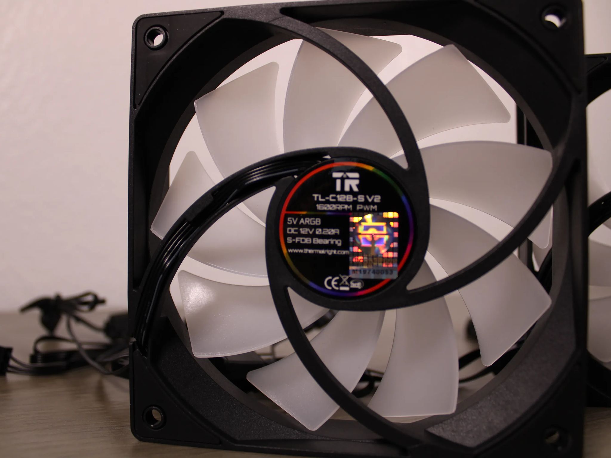 3 Thermaltake 120mm Case Fans| PWM ARGB Fans with S-FDB Bearings | BRAND NEW
