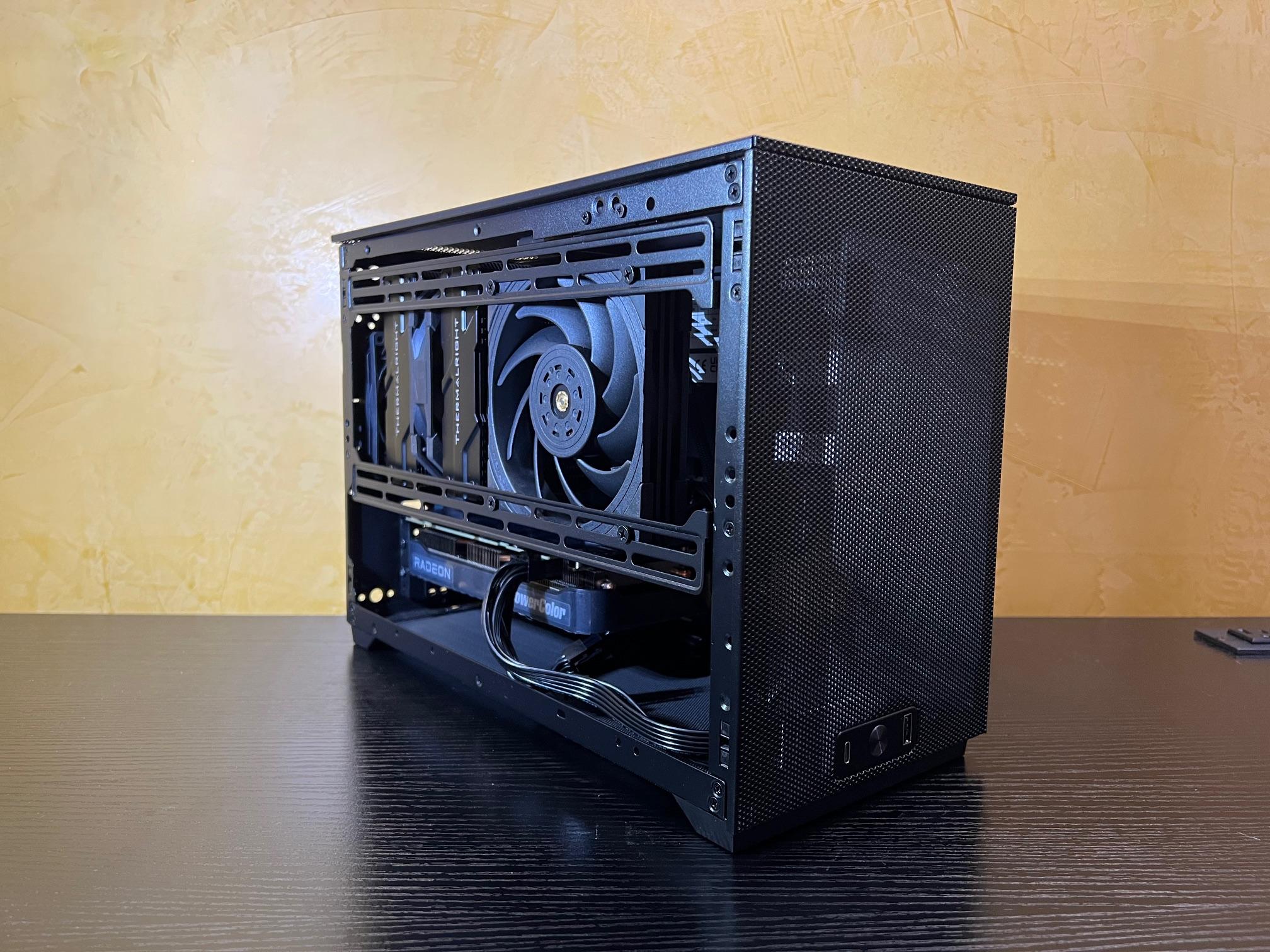 9060XT 16gb, RYZEN 5, 9600X, 16gb DDR5, 1TB NVMe, Small, Compact, SFF