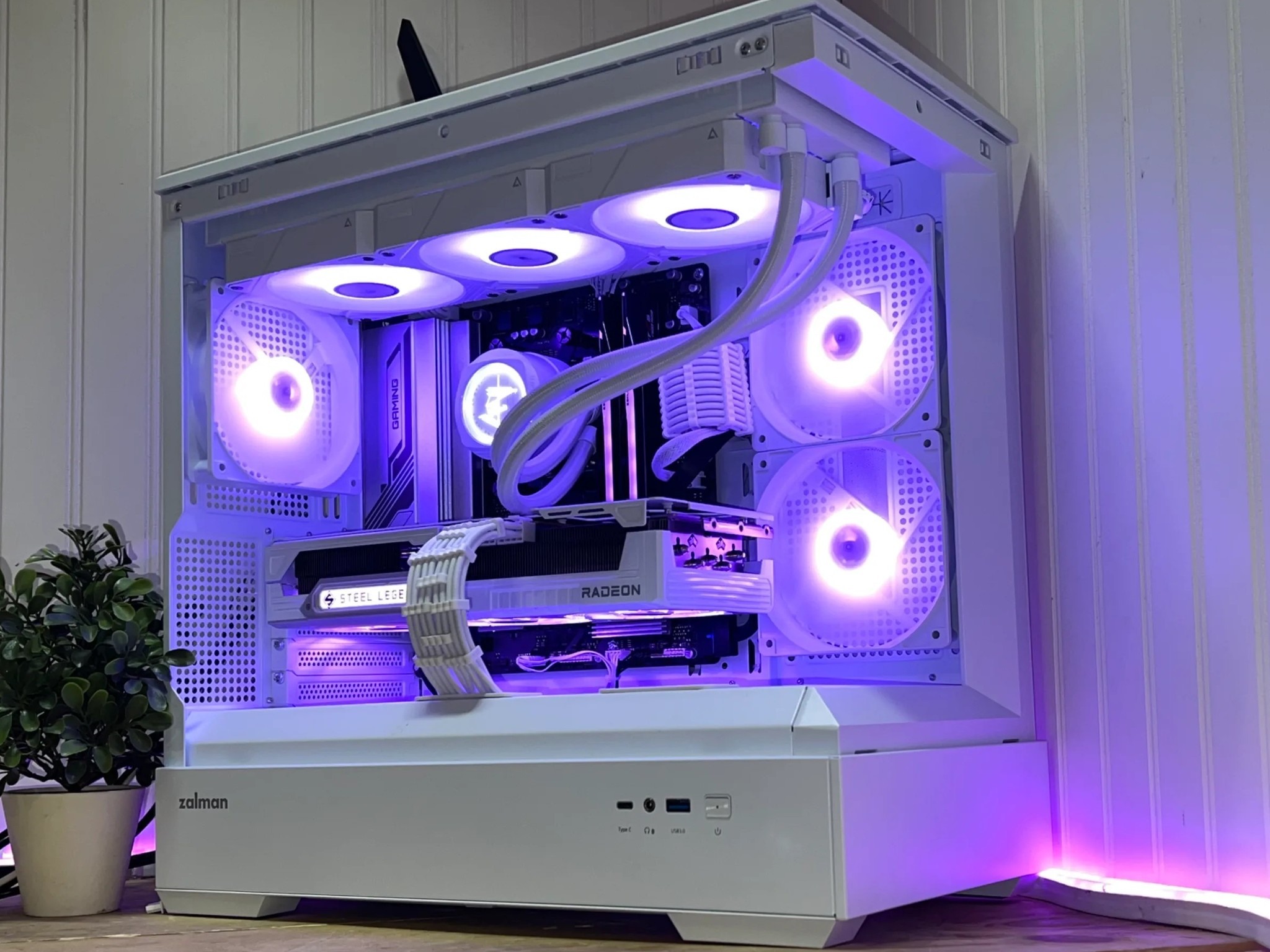 ARK ANGLE 1440p/4k 7800x3D/9070XT/B650/32gDDR5/2TB NVME/1000w/360AIO B tier PSU