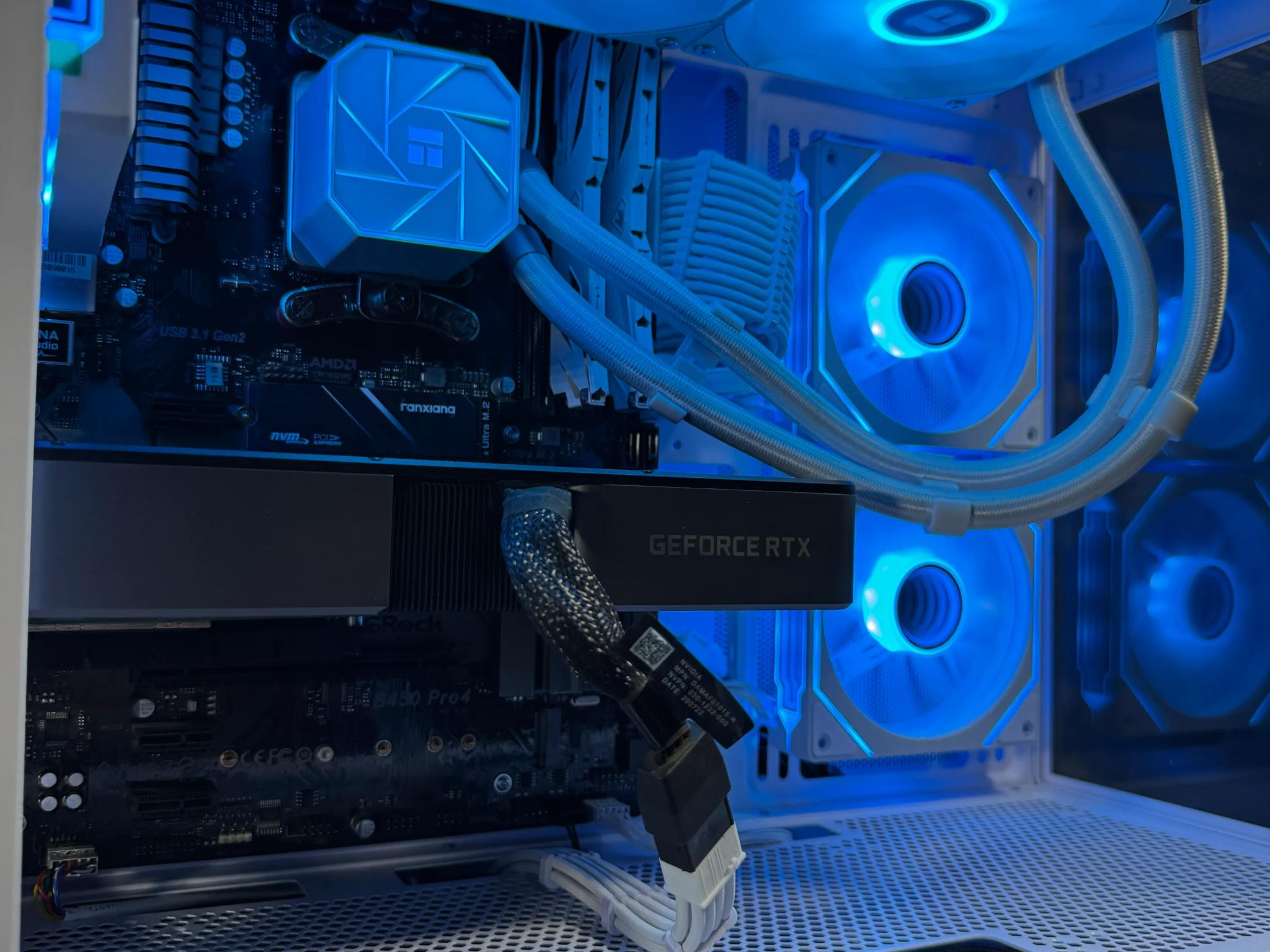 ⚪️🔥Gaming PC | RTX 3070 | Ryzen 7 5700 | 32GB DDR4 | 1TB NvMe | WIN 11 PRO | Wi-Fi + BT