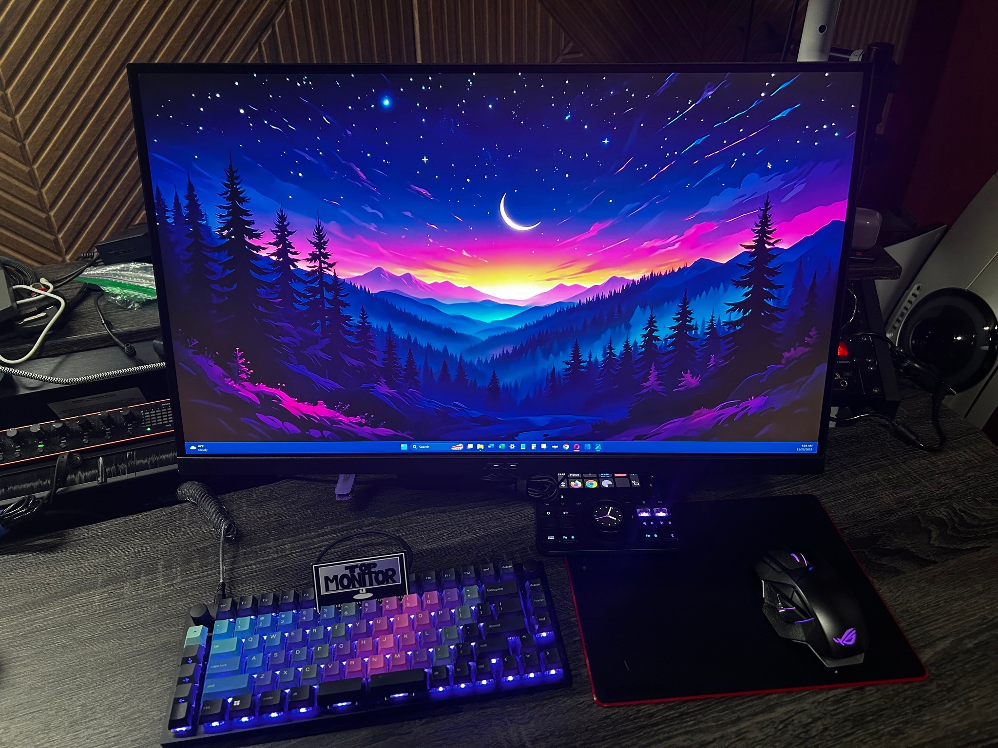 ASUS TUF 27" (170hz) 2K Resolution (2560 x 1440) Extreme Low Motion Blur, HDR400 Gaming Monitor