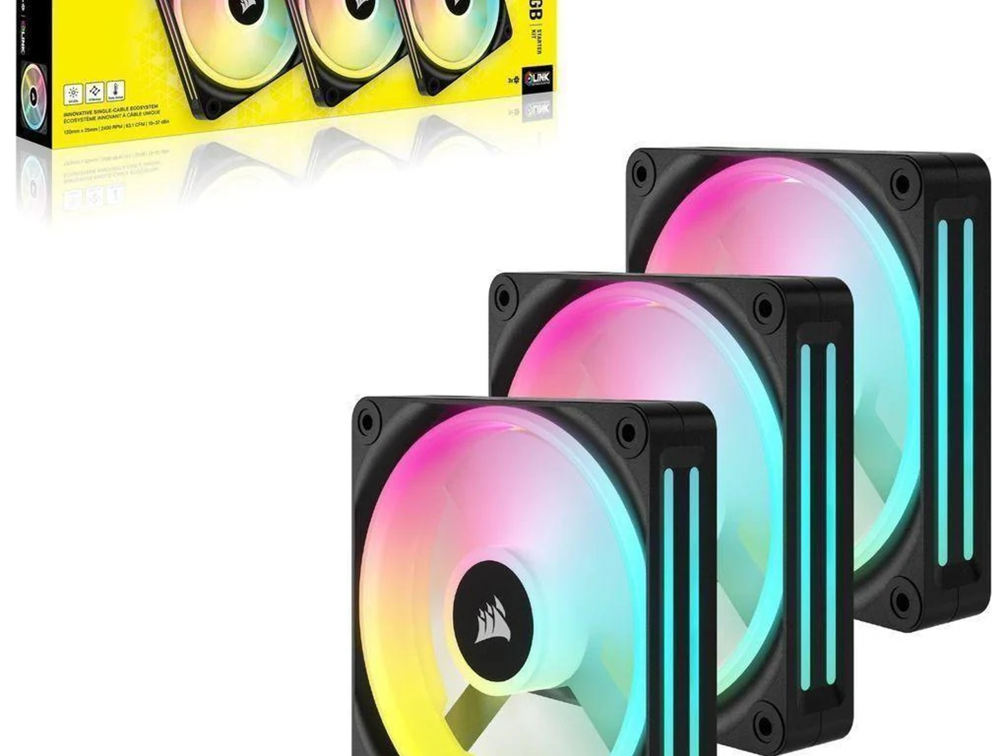 Corsair QX-120 iCUE Starter Kit