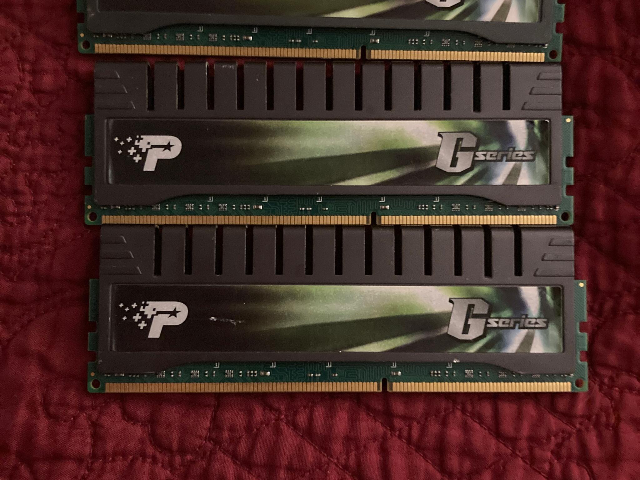 6gb tested kit of ddr3