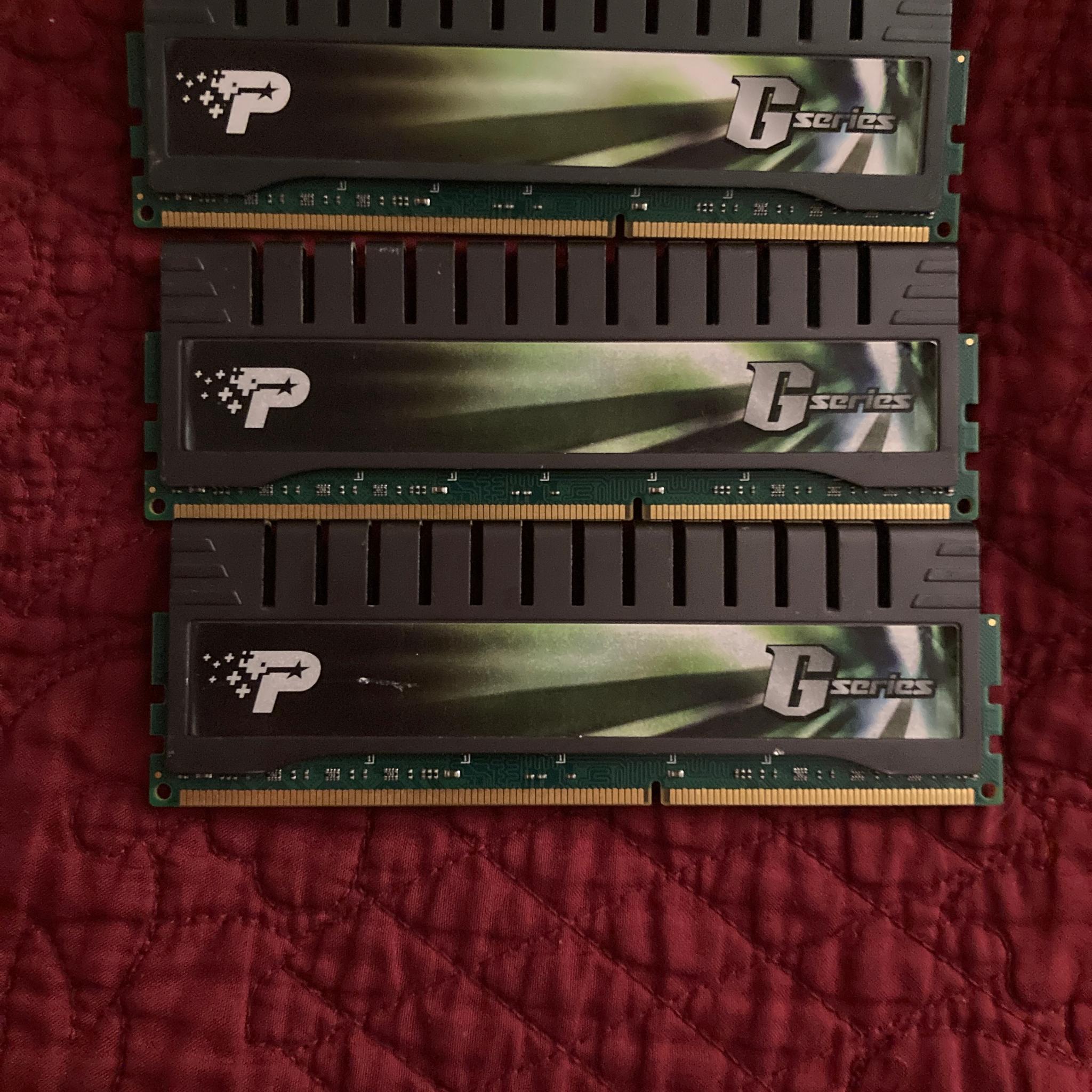 6gb tested kit of ddr3