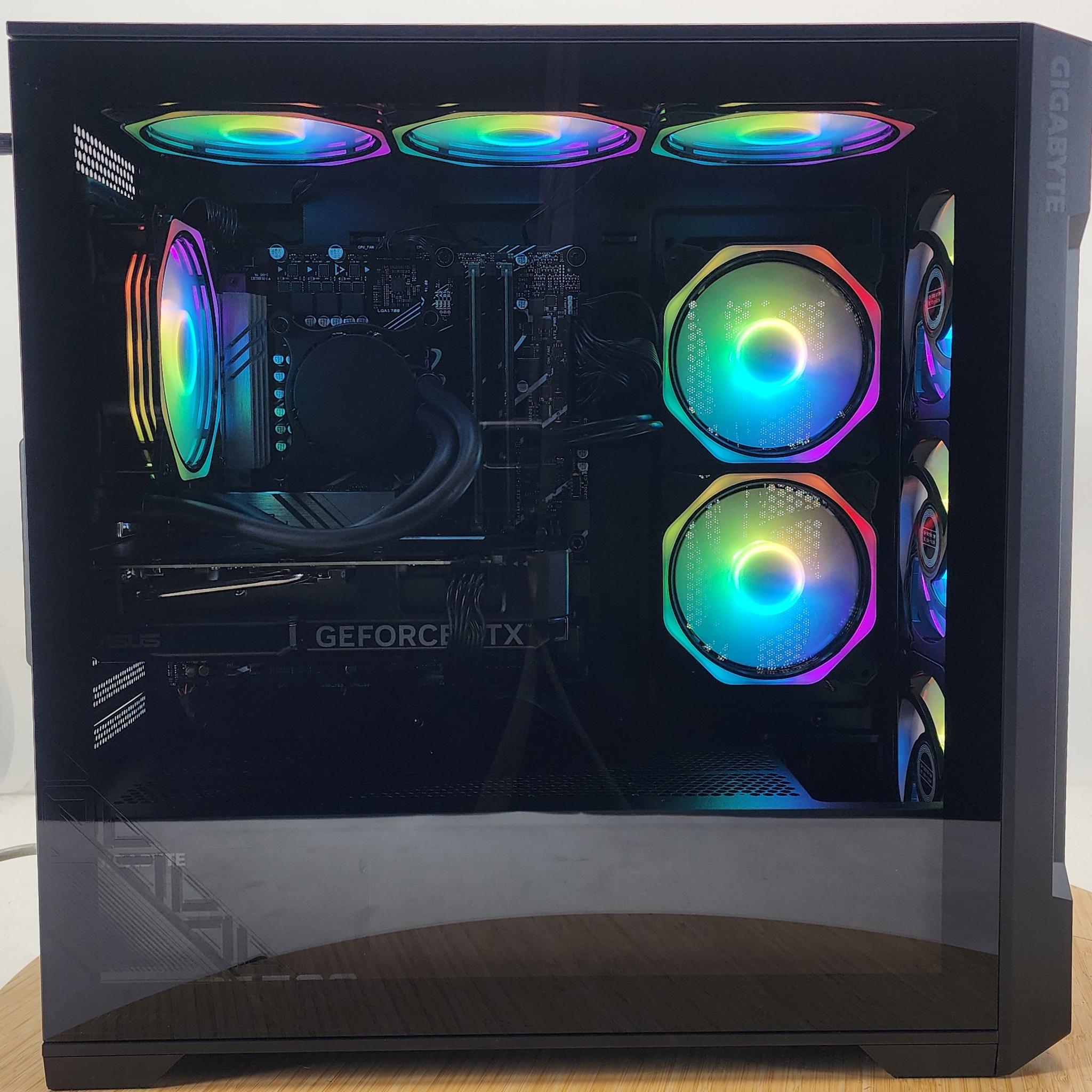 Gaming PC i7-12700KF 32GB RAM 2TB SSD RTX 4060 Ti 16GB Windows 11 Computer