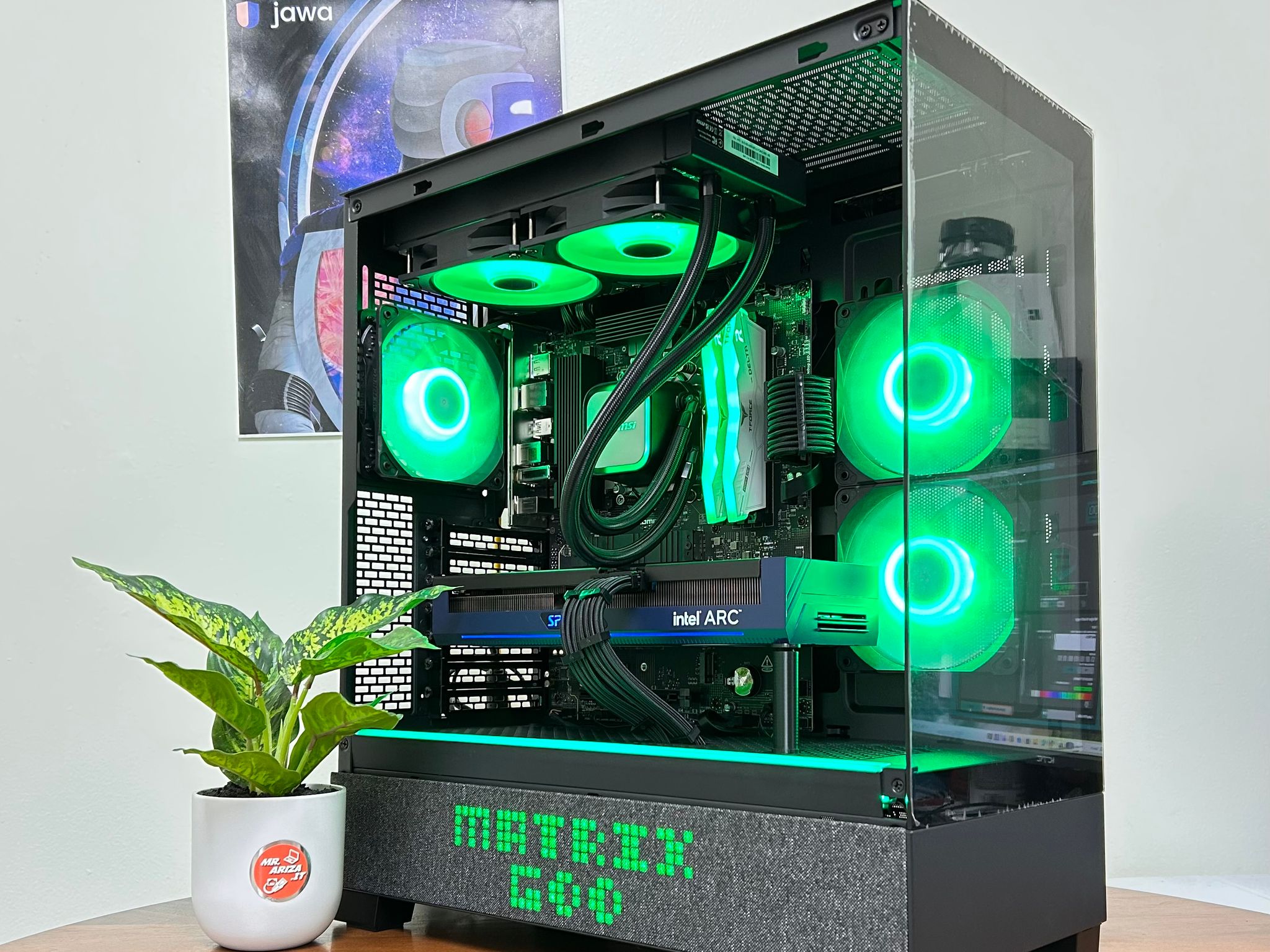 ⚡ TITAN ARC 16 | Ryzen 5 7600X + Arc A770 16GB | 32GB DDR5 | 2TB | Gaming + Local AI 🤖🎮
