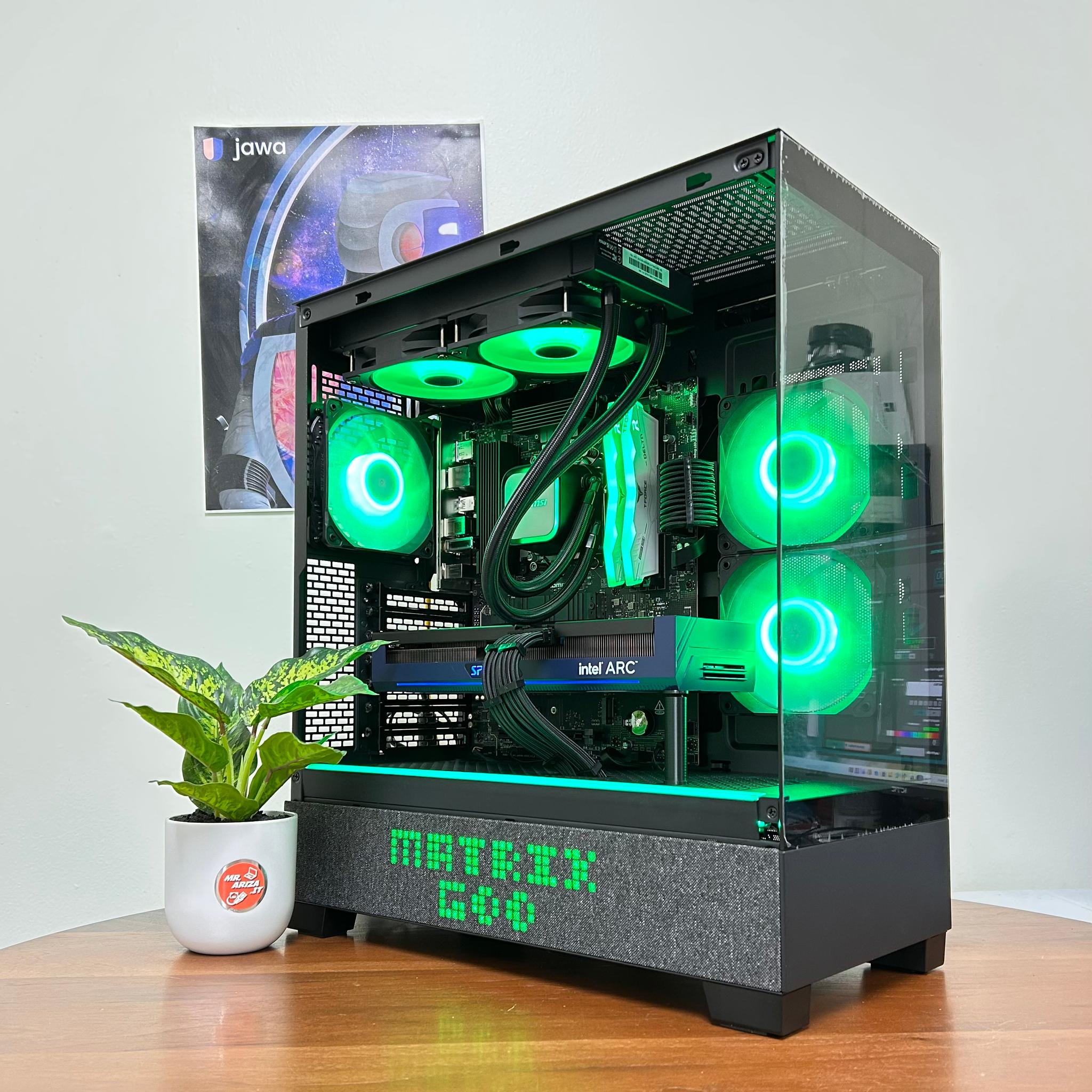 ⚡ TITAN ARC 16 | Ryzen 5 7600X + Arc A770 16GB | 32GB DDR5 | 2TB | Gaming + Local AI 🤖🎮