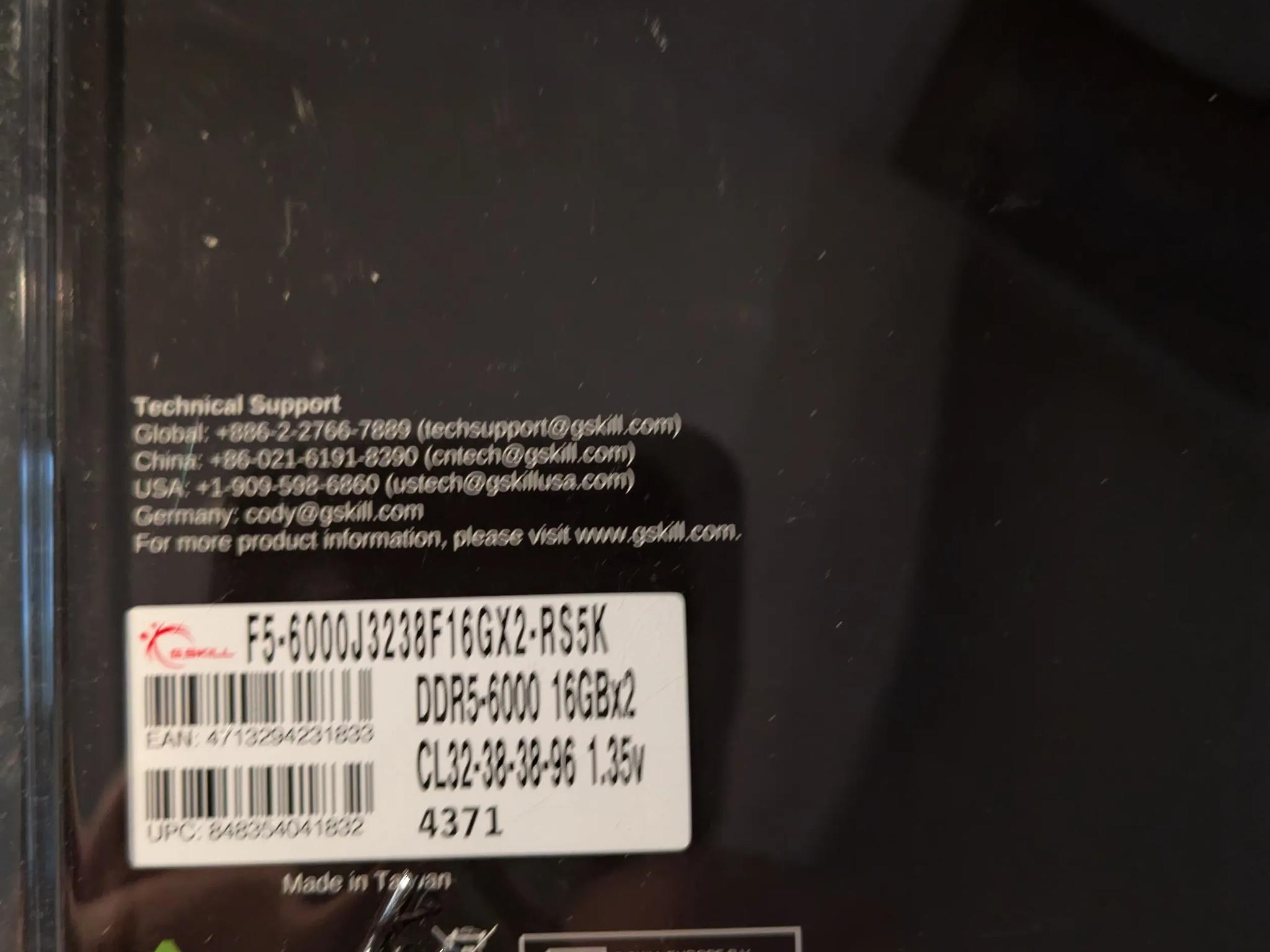 🔥🔥BNIB Ryzen 7 9800X3D Processor|ASUS TUF Gaming B650-PLUS WiFi|32GB G. Skill Ripjaws S5 DDR5-6000🔥🔥