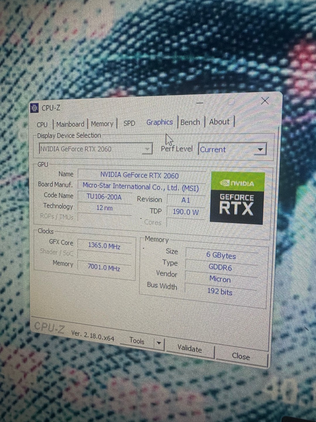 MSI GeForce RTX 2060 GAMING Z | Jawa