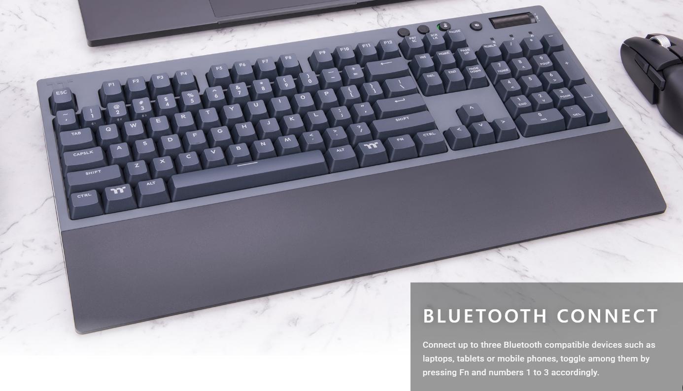 BNIB (Cherry MX Red) W1 WIRELESS Thermaltake Gaming Keyboard