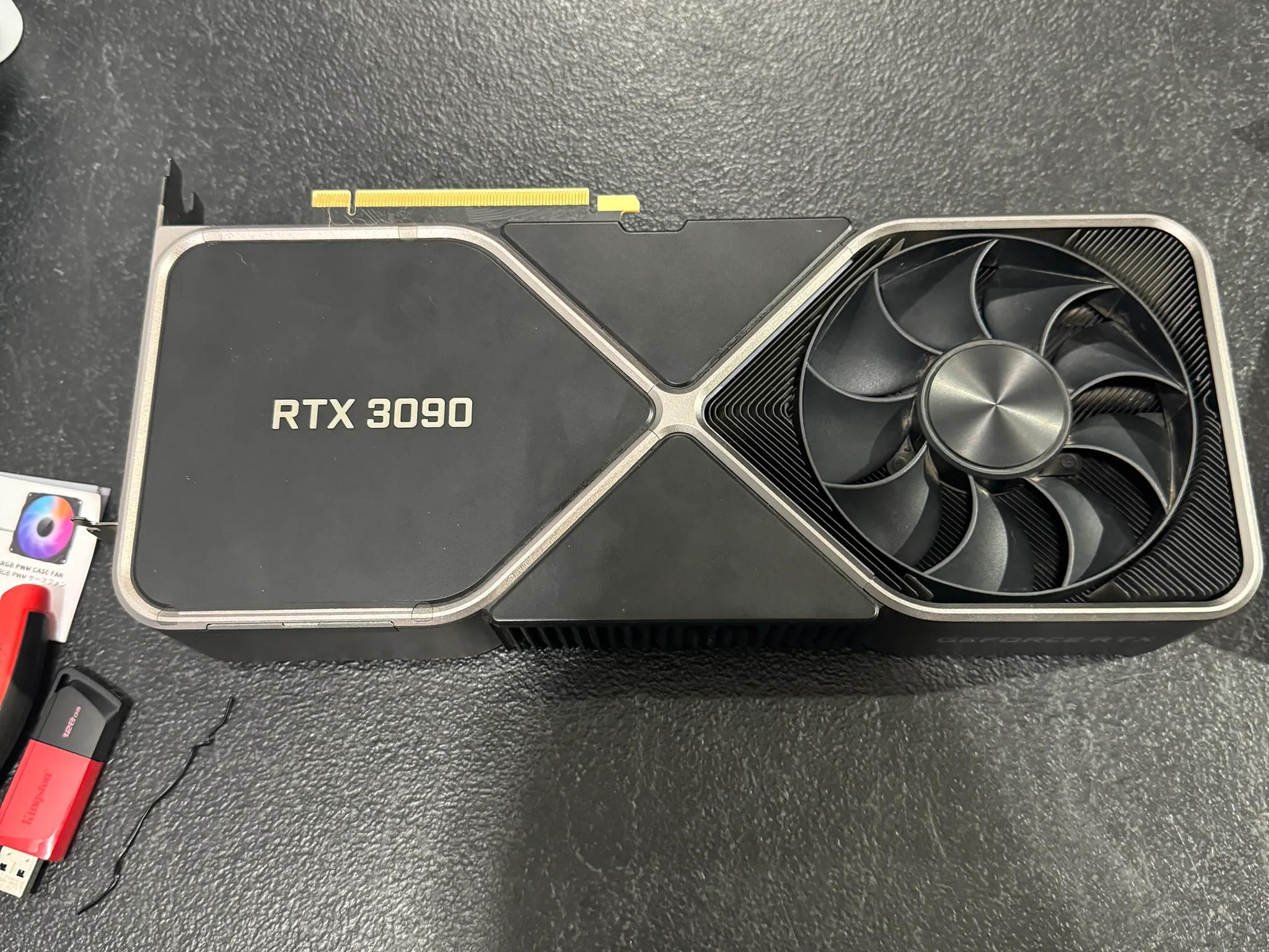 RTX 3090 24GB Founders Edition W/Adapter