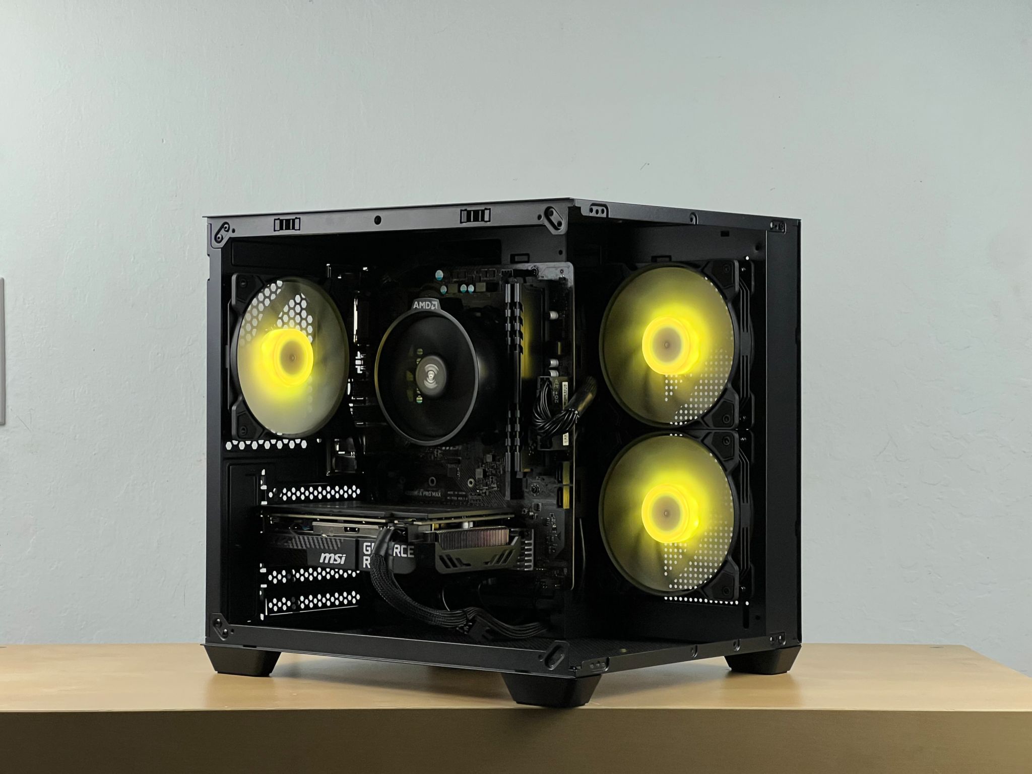 🔥RTX 3060, Ryzen 5 3600, 16 GB RAM, 500GB SSD Gaming PC - RGB - WiFi - Fast