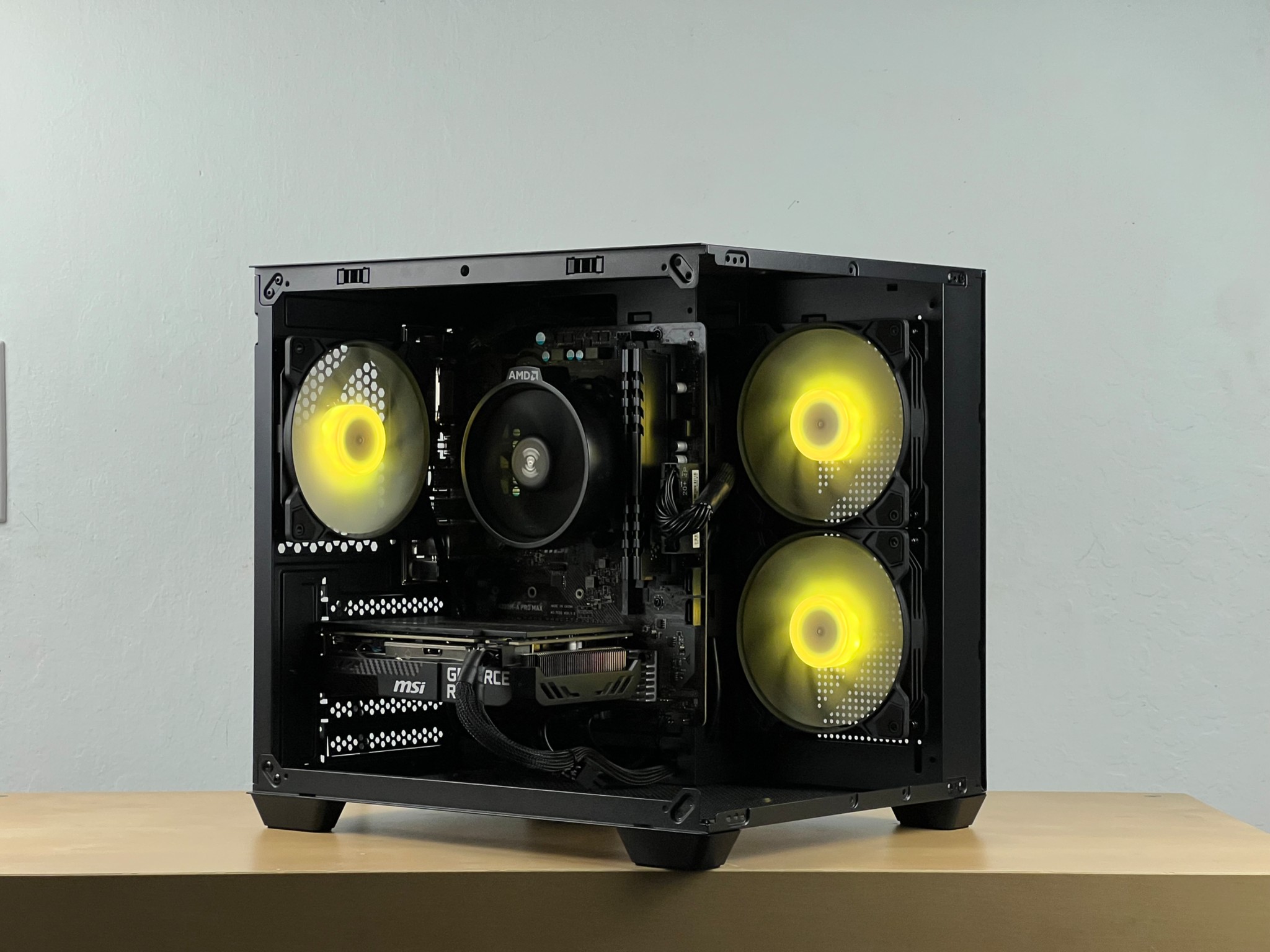 🔥RTX 3060, Ryzen 5 3600, 16 GB RAM, 500GB SSD Gaming PC - RGB - WiFi - Fast