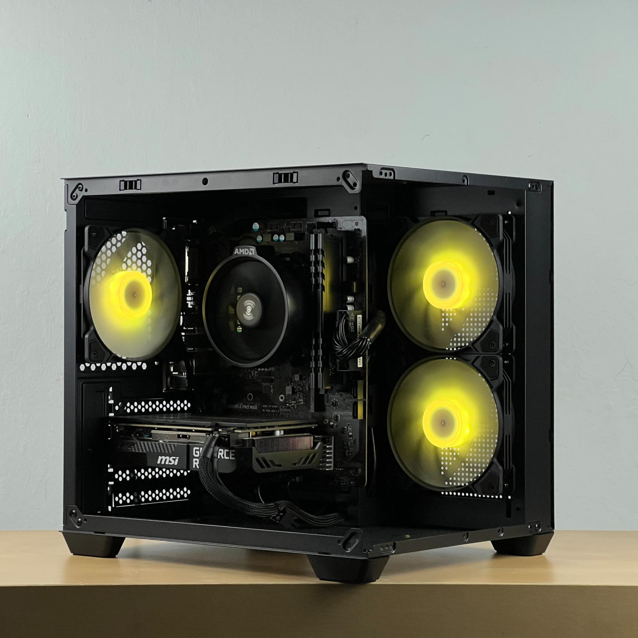 🔥RTX 3060, Ryzen 5 3600, 16 GB RAM, 500GB SSD Gaming PC - RGB - WiFi - Fast