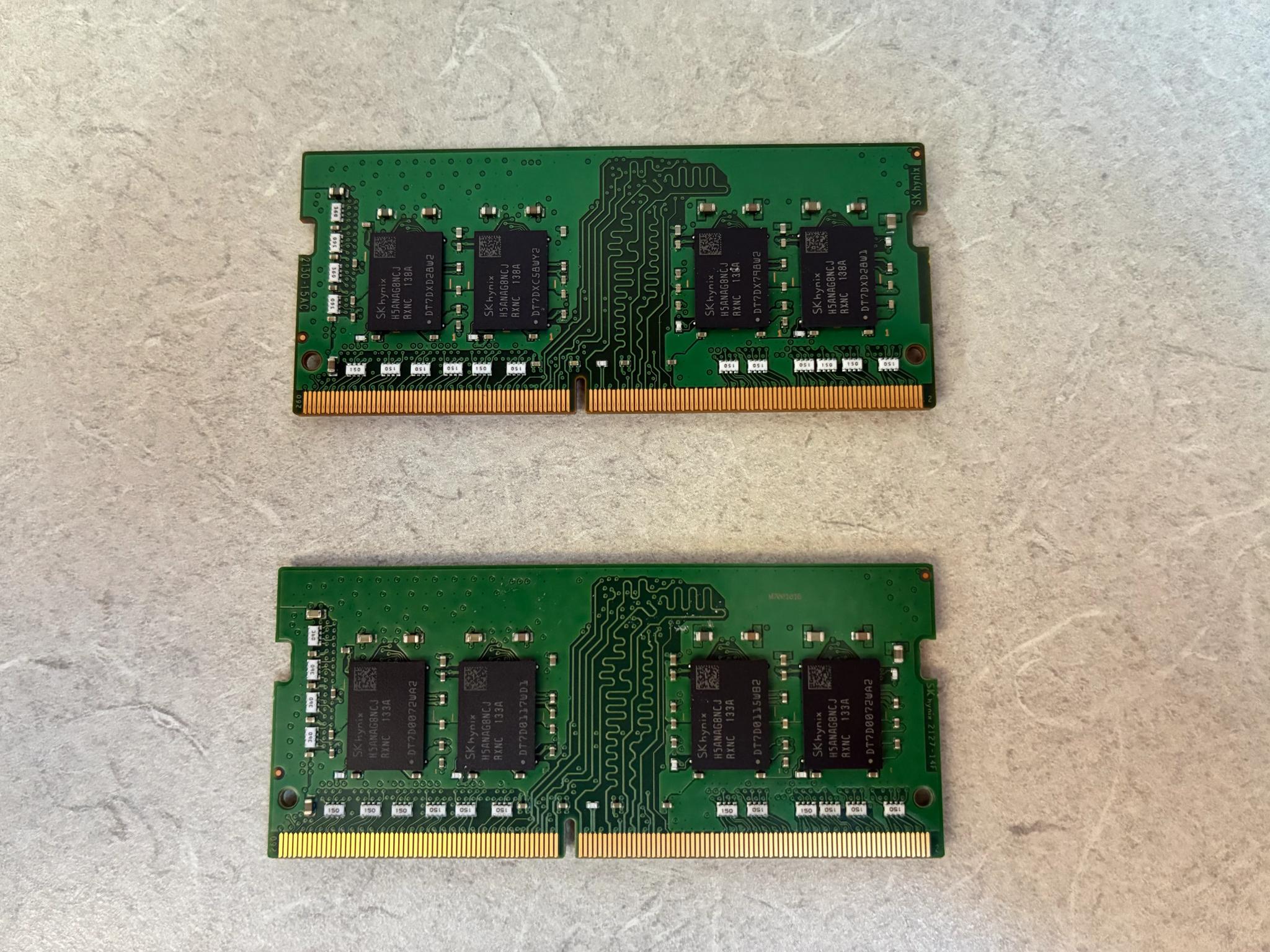 2X16GB DDR4 SODIMM 3200MHz