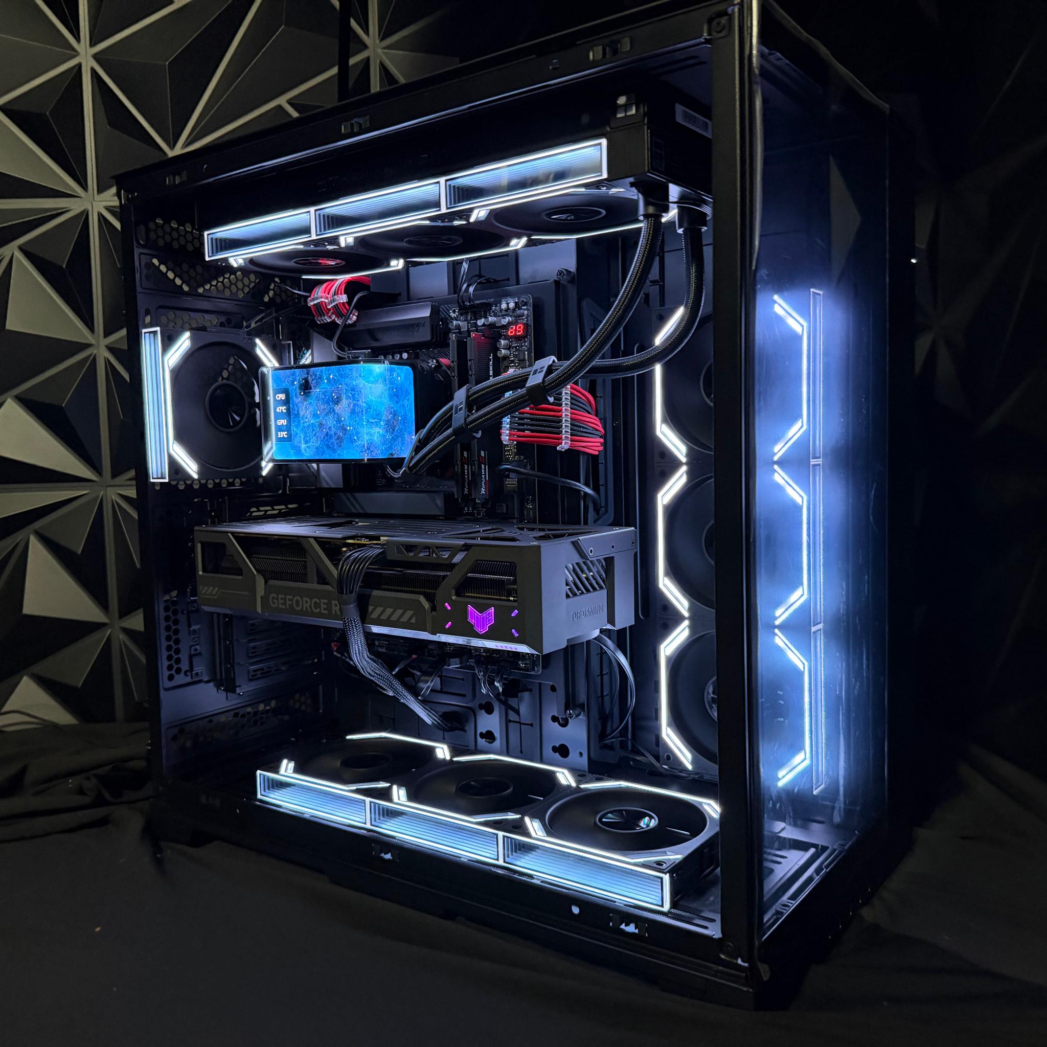 🔥🟥 REDLINE APEX 🟥🔥 Ryzen 9 9950X| RTX 5080| 64 GB DDR5| 6 TB NVMe| 1250W PSU
