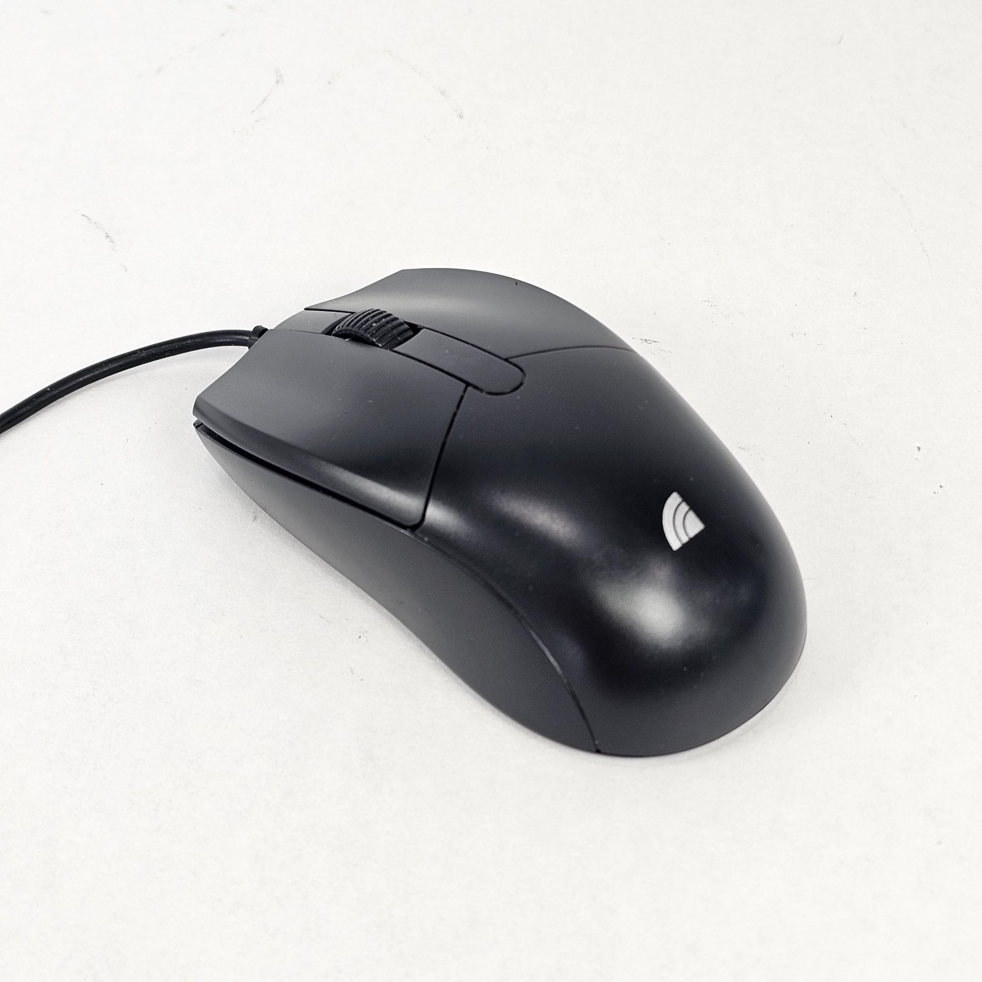Inland iC210 Wired Mouse - Black