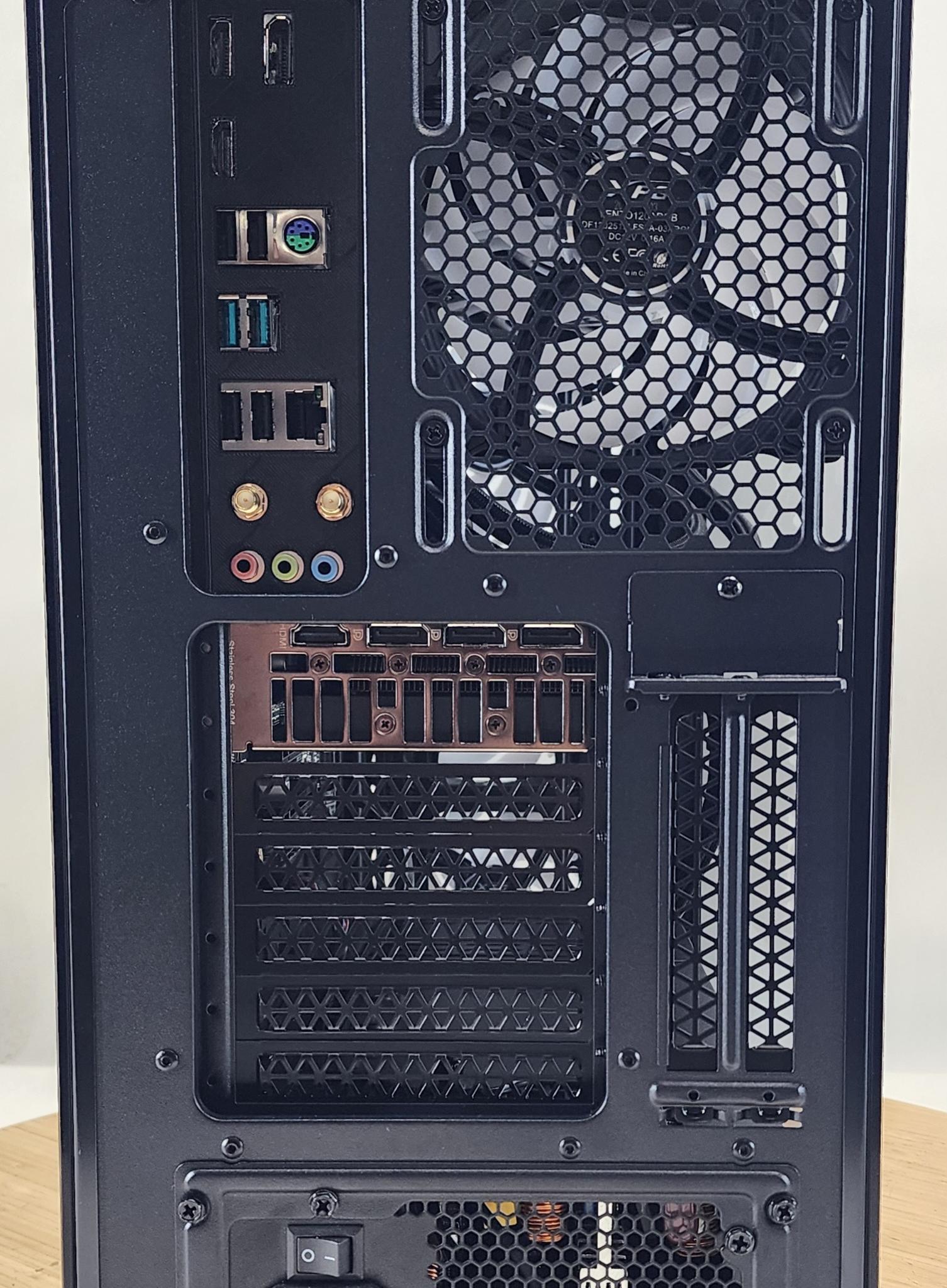 Gaming PC i3-14100F 16GB RAM 500GB SSD RTX 4060 8GB Windows 11 Computer