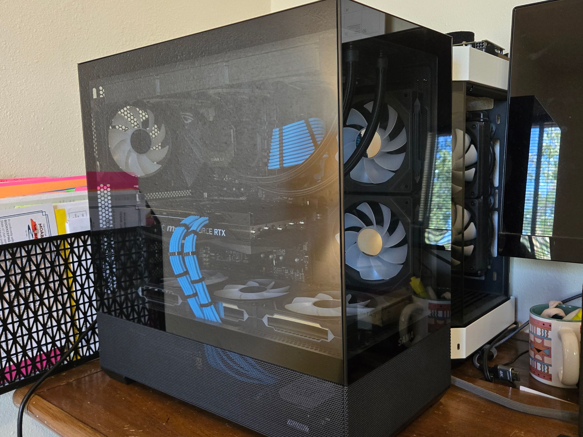 Ryzen 5 3600X RTX 3060 Ti Gaming PC 32GB RAM 4TB HDD + SSD RGB AIO