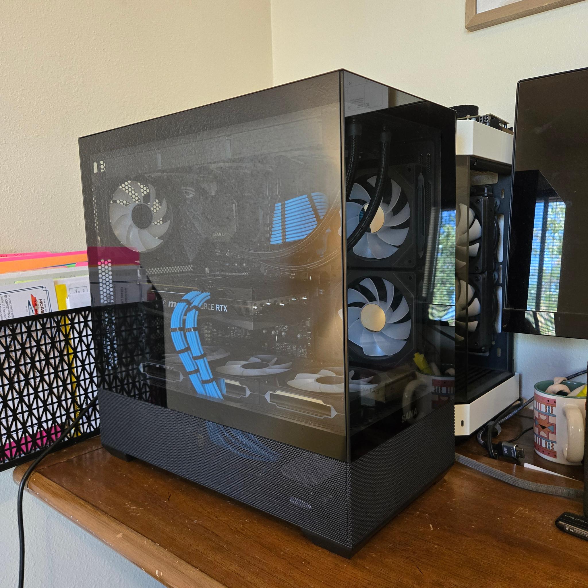 Ryzen 5 3600X RTX 3060 Ti Gaming PC 32GB RAM 4TB HDD + SSD RGB AIO