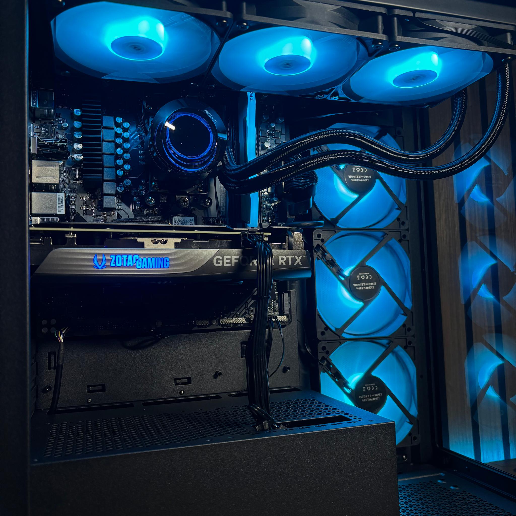 RTX 4060TI | RYZEN 5 7500F | 16GB DDR5 RAM | LIQUID COOLED | GAMING PC