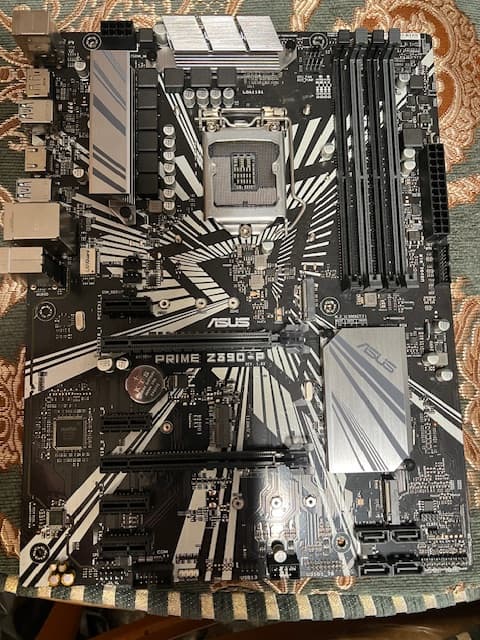ASUS Prime Z390-P LGA 1151 (300 Series) Intel Z390 SATA 6Gb/s ATX Intel Motherboard