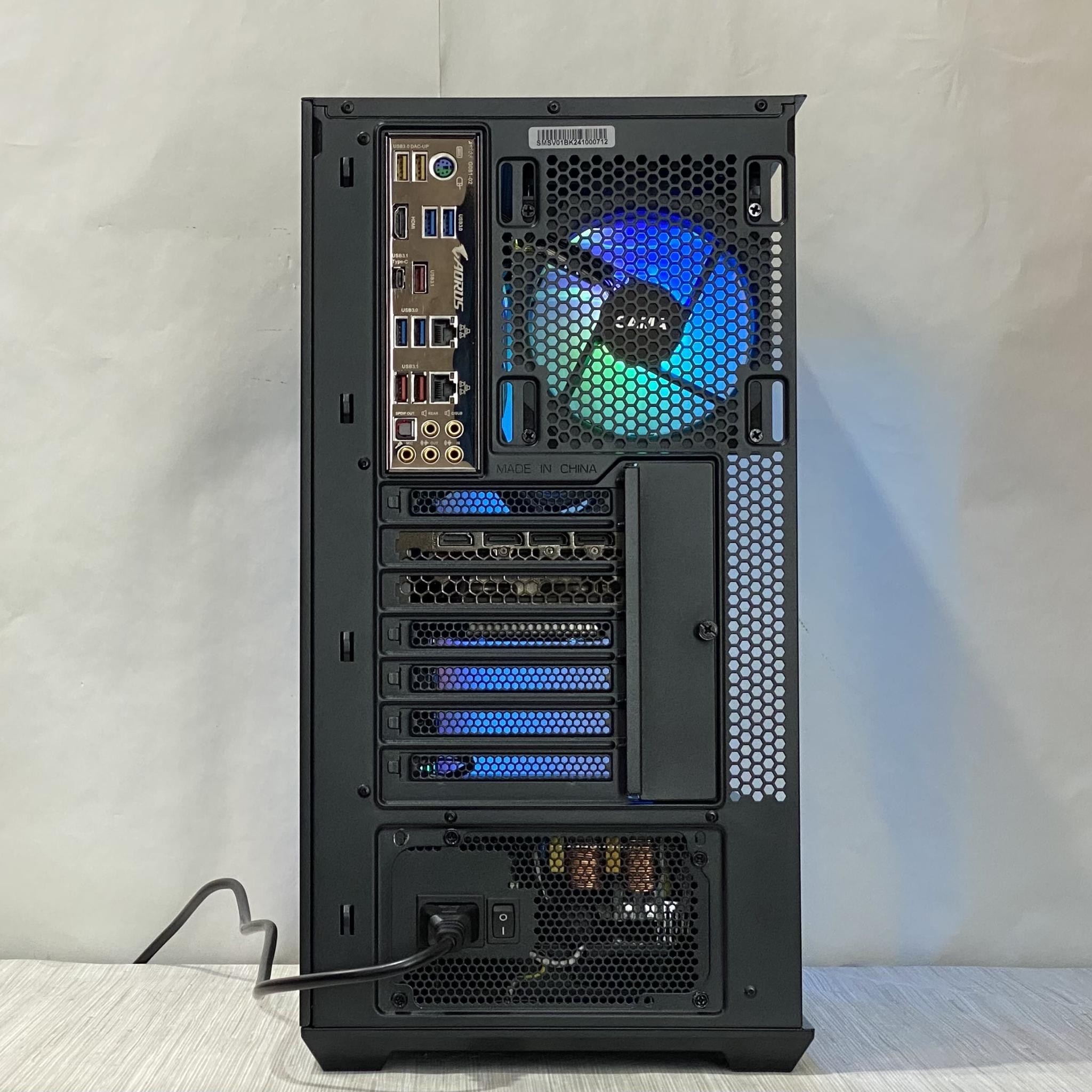 RTX 3080, Ryzen 7 5700X, 32GB DDR4, 1TB NVMe SSD, WiFi - Liquid Cooled Gaming PC