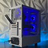 RX 580 8GB OC+, Ryzen 5 2400G, 16GB RAM | White RGB Gaming Computer/PC