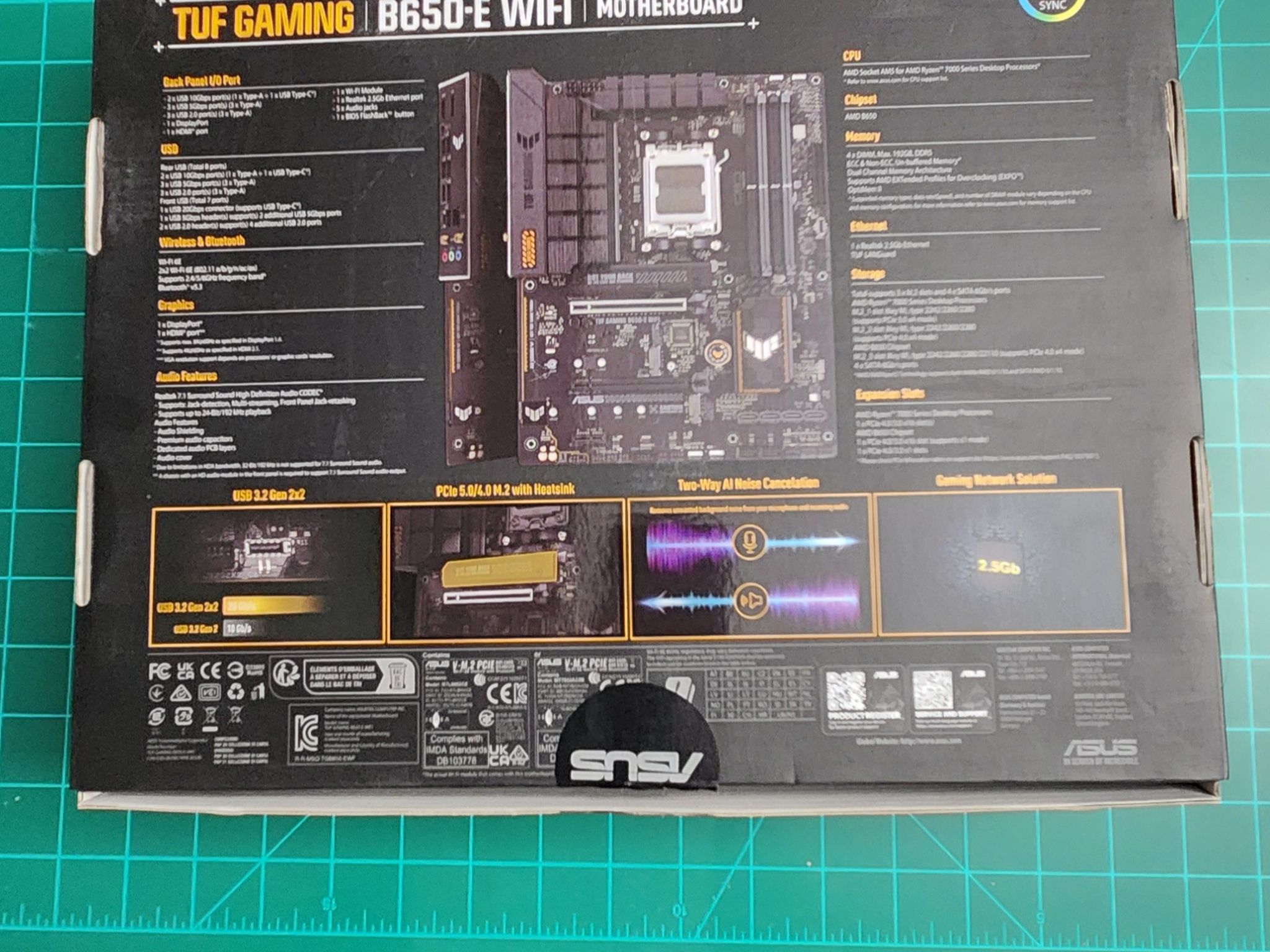 Asus TUF B650E wifi