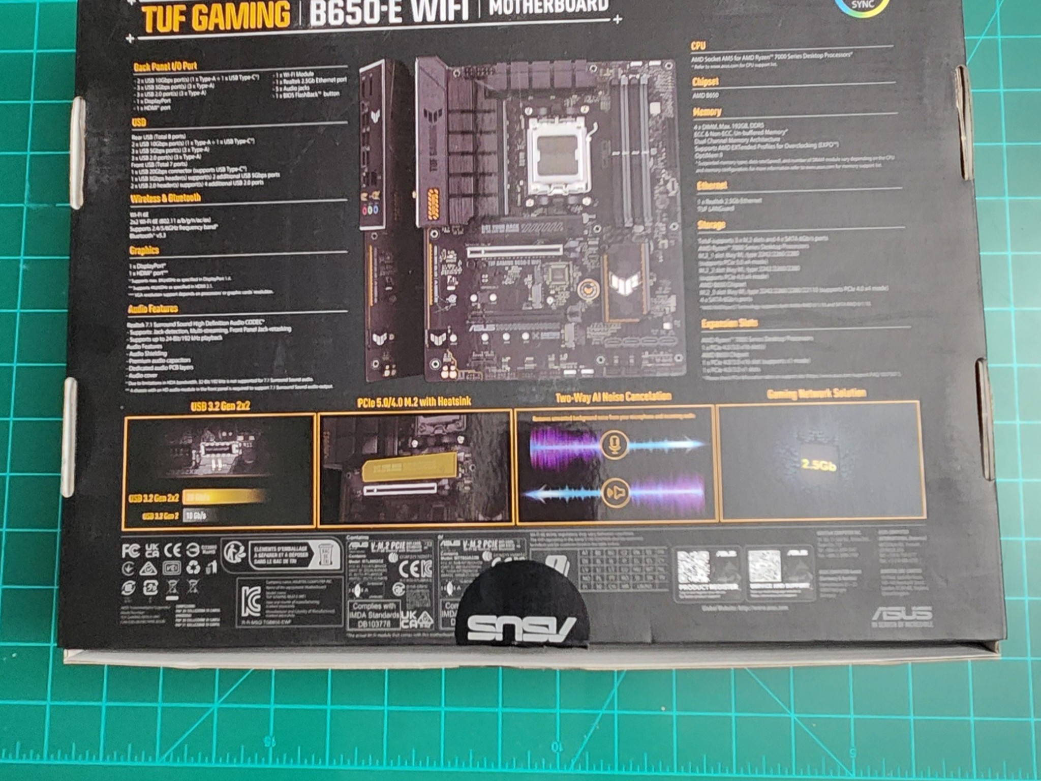 Asus TUF B650E wifi
