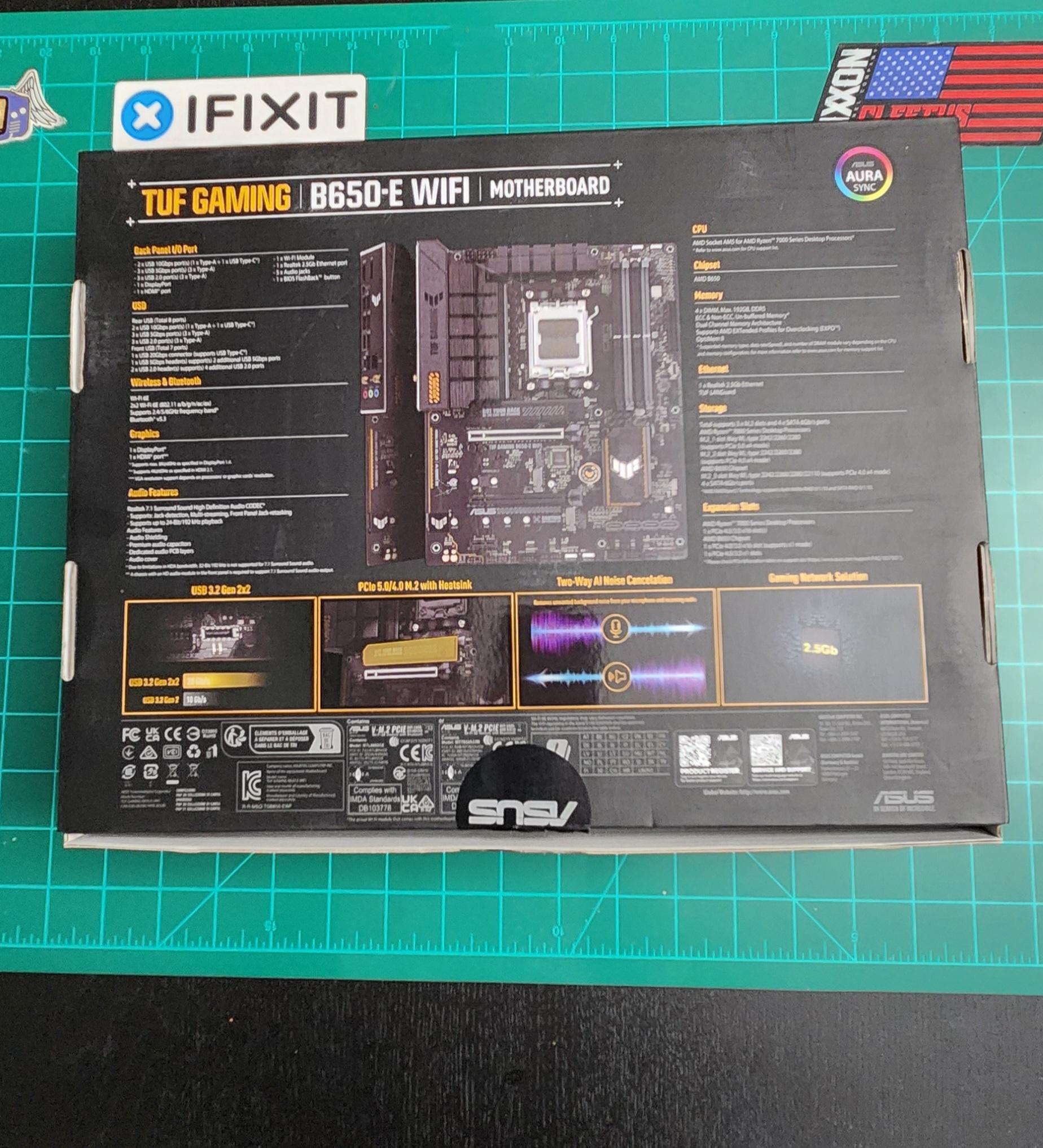 Asus TUF B650E wifi
