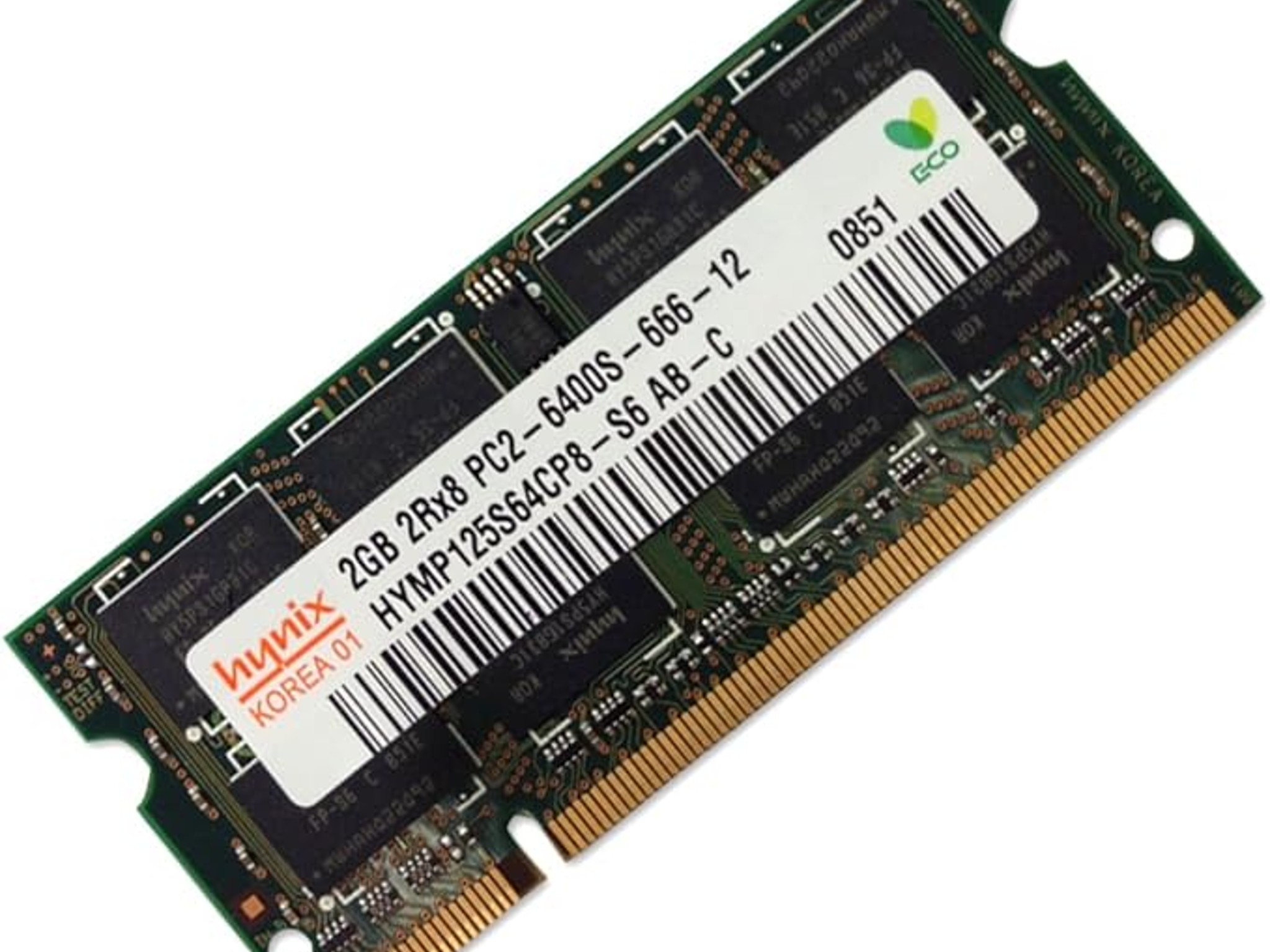 4GB (2x2GB) DDR2 Laptop RAM | Hynix HYMP125S64CP8-S6