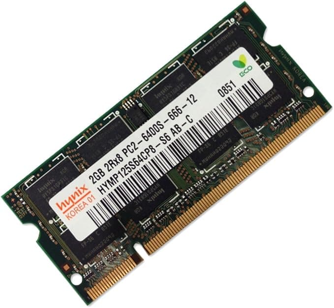 4GB (2x2GB) DDR2 Laptop RAM | Hynix HYMP125S64CP8-S6