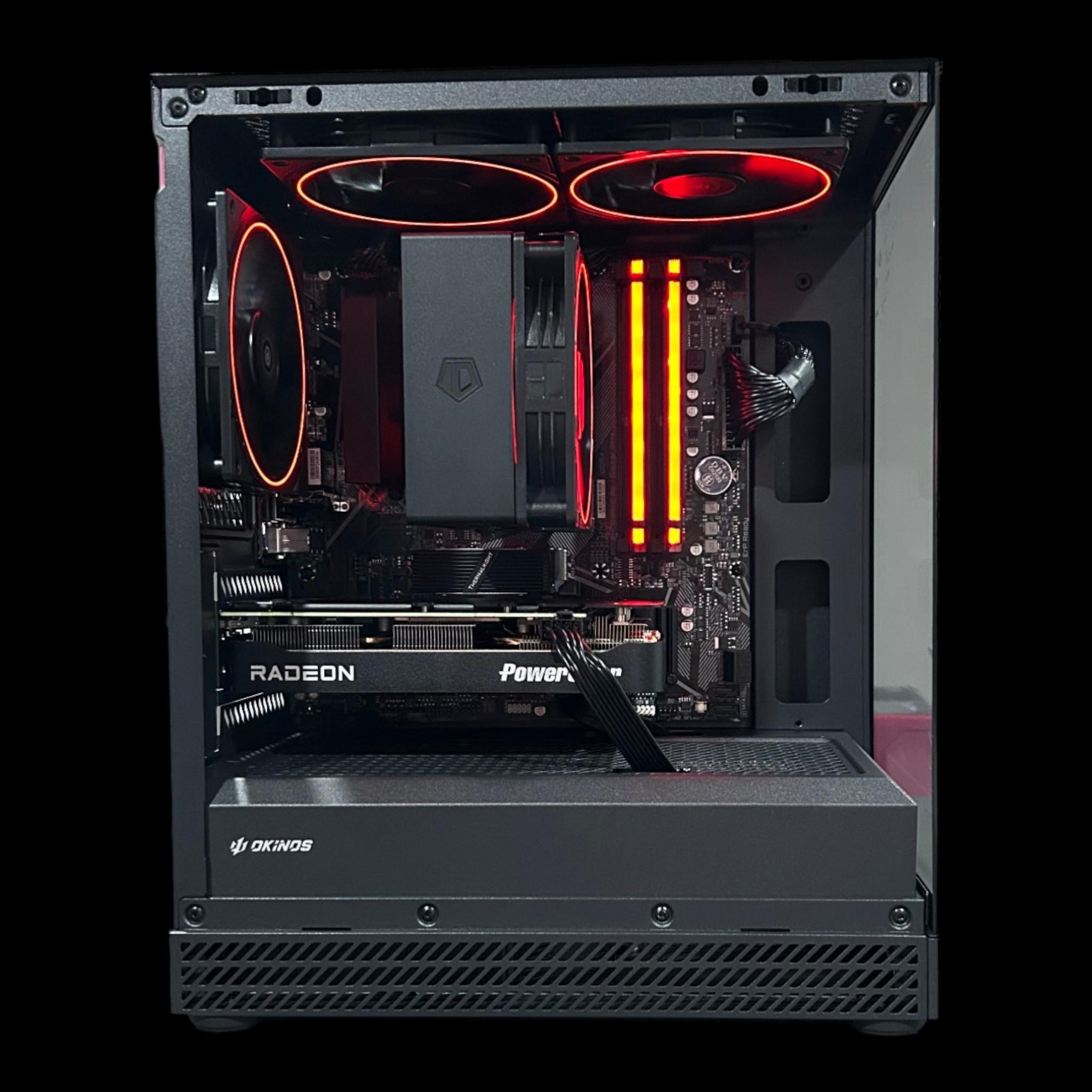 *SALE* RX 9060XT 16GB | Ryzen 5 5600X | 16GB DDR4 | 1TB NVMe | WI-FI | The Shadow Cruiser Elite