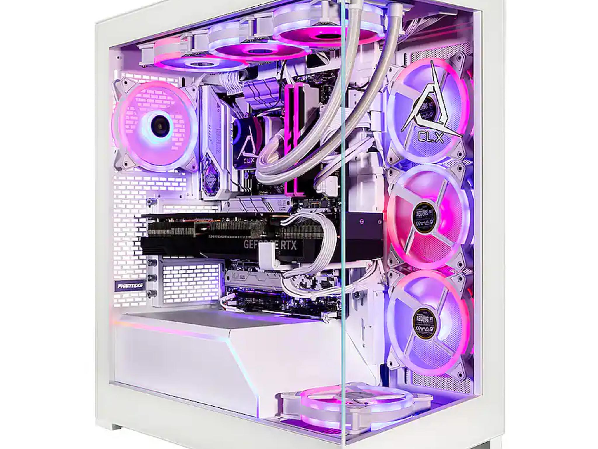 CLX Horus gaming pc, 4090, Intel Core i9-14900KF, 64 gigs DDR5 5600, 360mm AIO, 1050w power supply