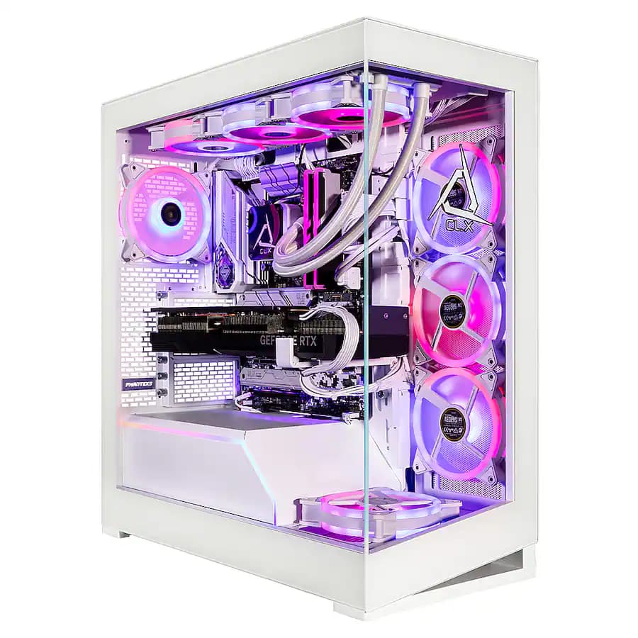 CLX Horus gaming pc, 4090, Intel Core i9-14900KF, 64 gigs DDR5 5600, 360mm AIO, 1050w power supply