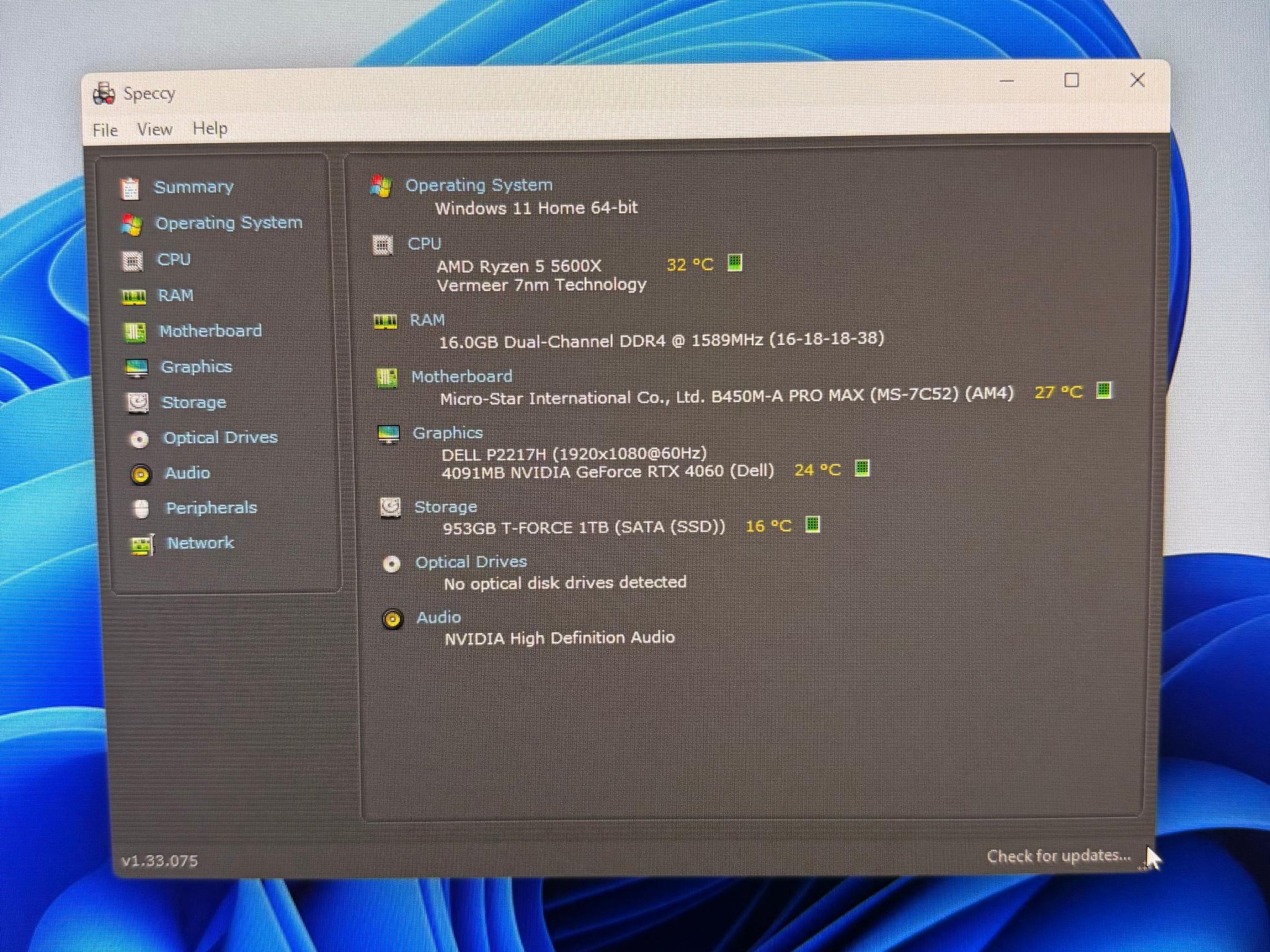 4060, Ryzen 5 5600X Gaming PC 1080p Beast, Small Profile