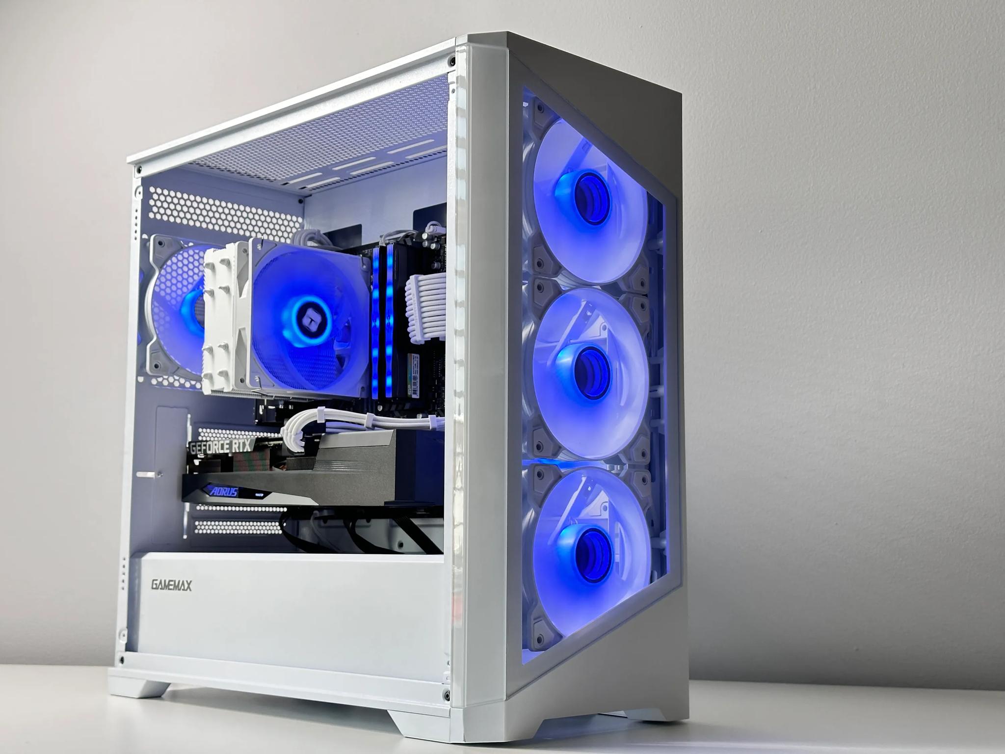 🧊Iceberg🧊Nvidia RTX 3060 Ti 8GB🌨️AMD Ryzen 5 5600X 6Core🌨️32GB DDR4🌨️ 1TB SSD NVME