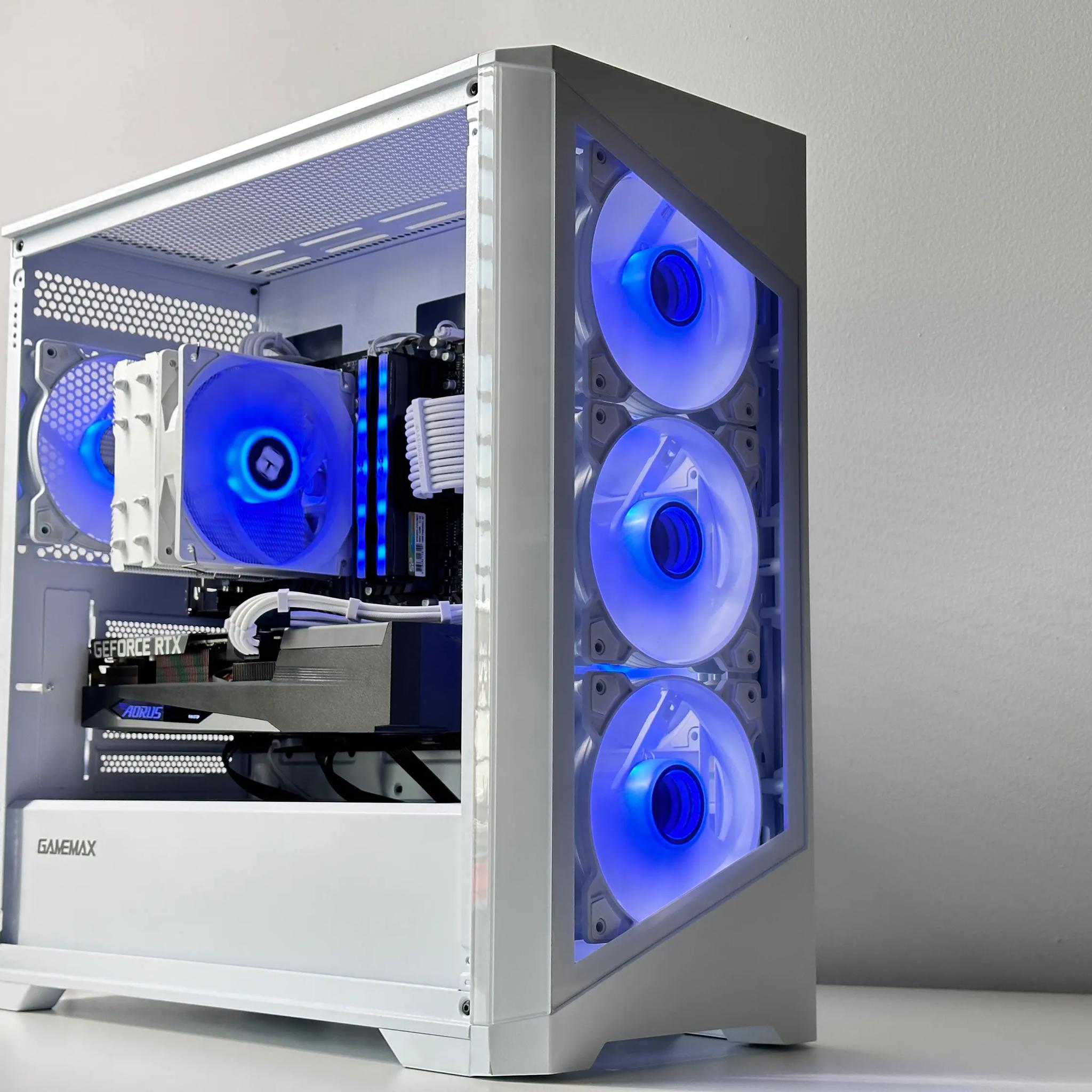 🧊Iceberg🧊Nvidia RTX 3060 Ti 8GB🌨️AMD Ryzen 5 5600X 6Core🌨️32GB DDR4🌨️ 1TB SSD NVME