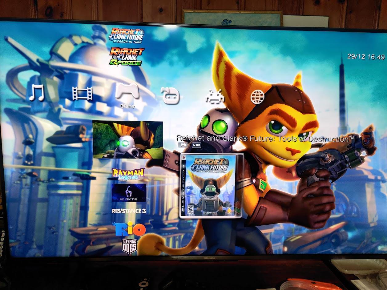 Playstation 3 Modded w/ Motion Accessories + Games CECHG01